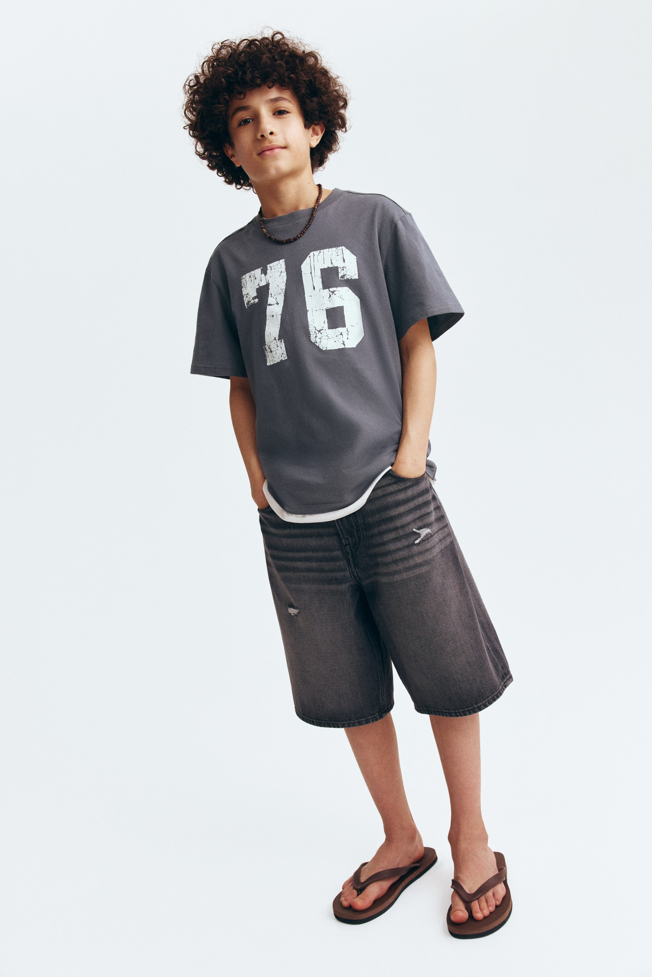 Printed Cotton T-Shirt