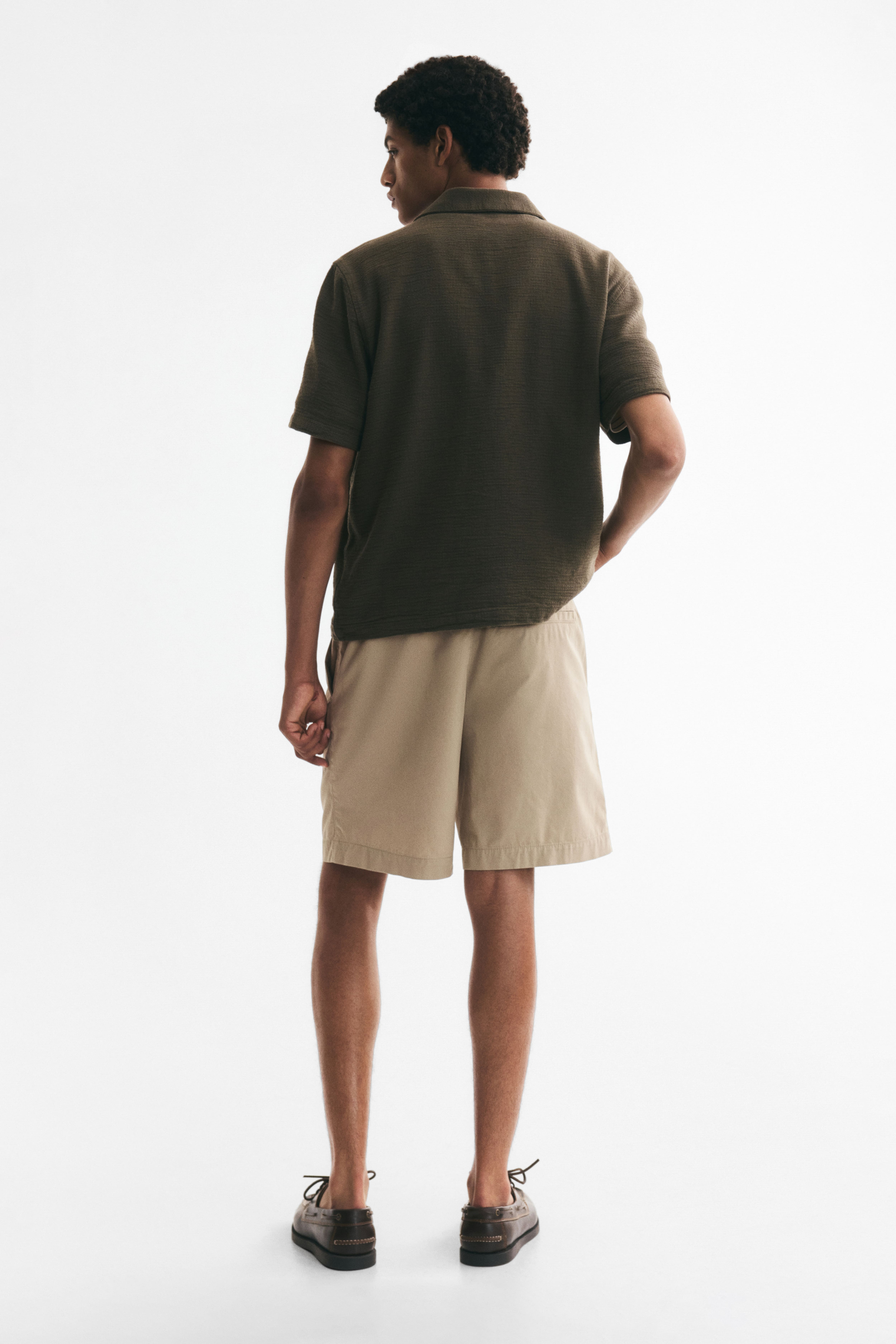 Relaxed-Fit Cotton Shorts