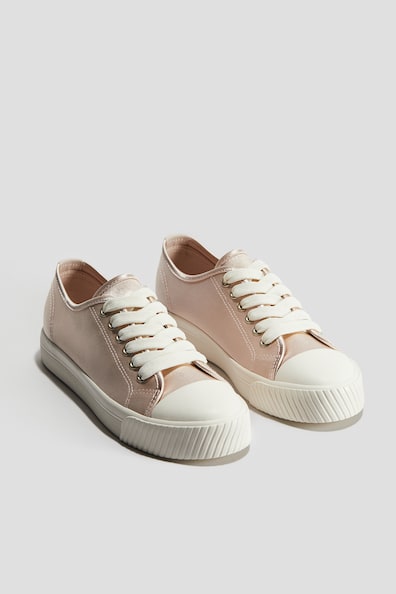 Schimmernde Sneaker - Ohne Absatz - Beige - Kids | H&M DE