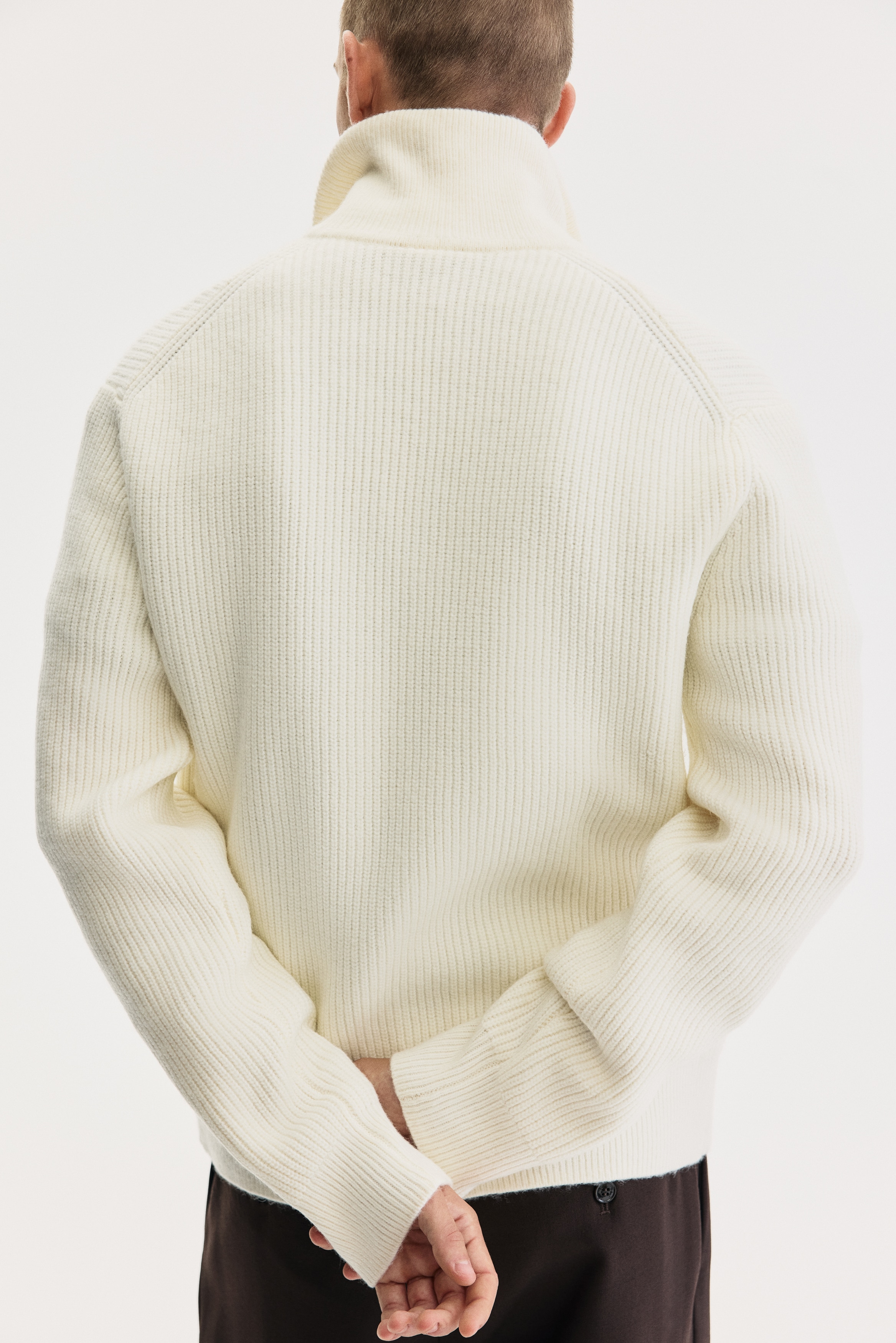 Regular Fit Zip cardigan