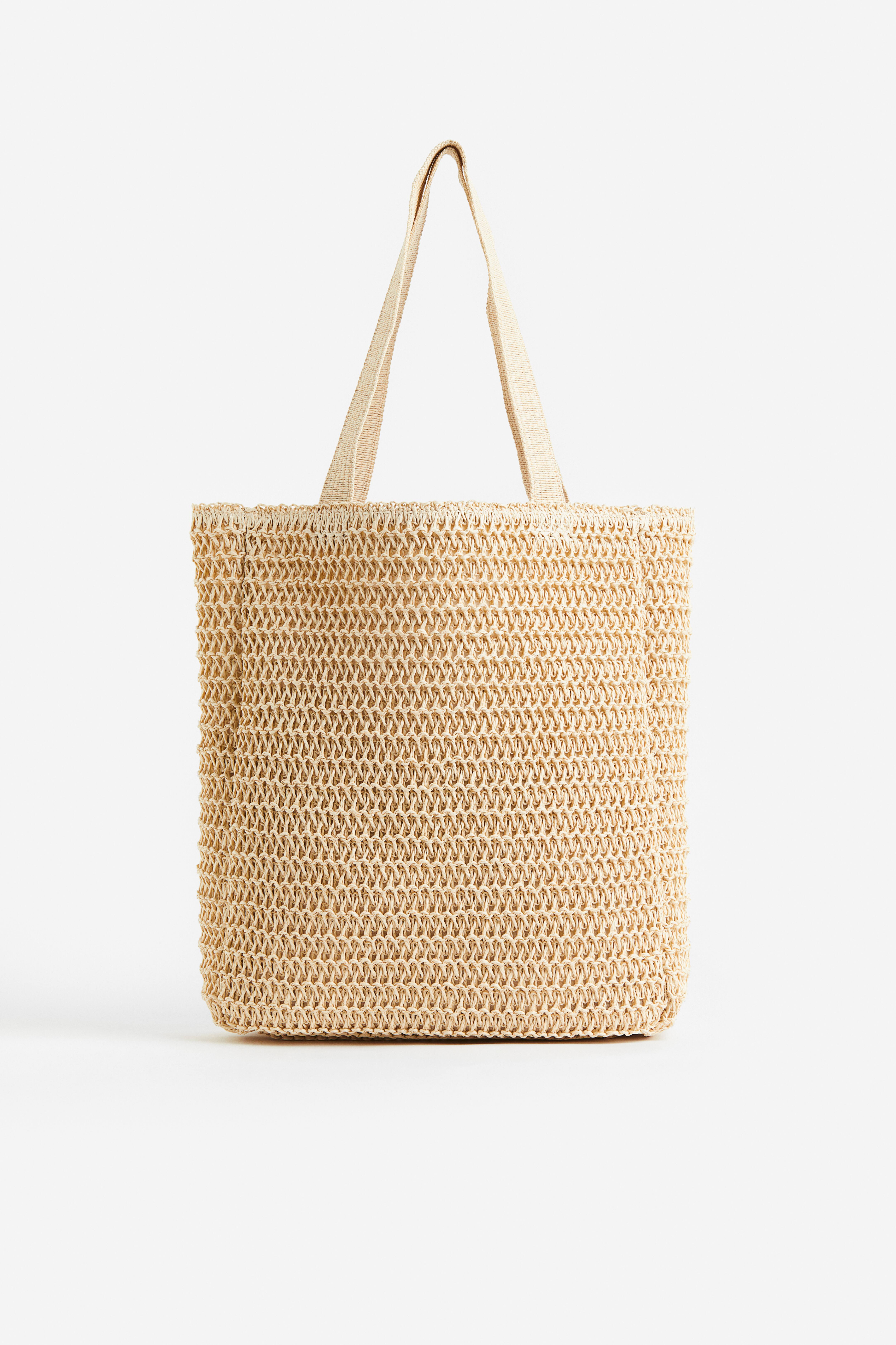 H&M paris shops straw bag