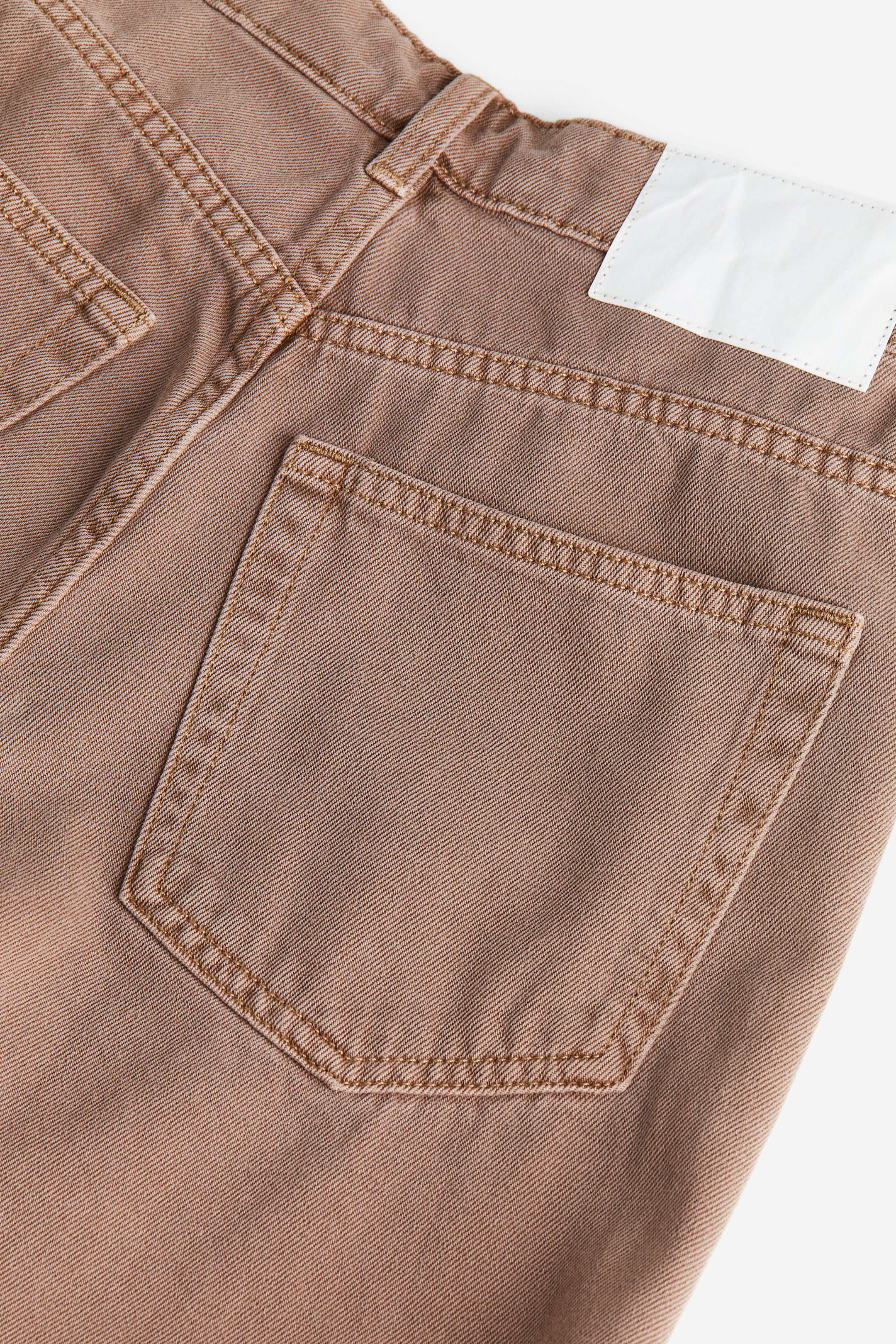 Wide High Jeans - Brown - Ladies | H&M GB 5