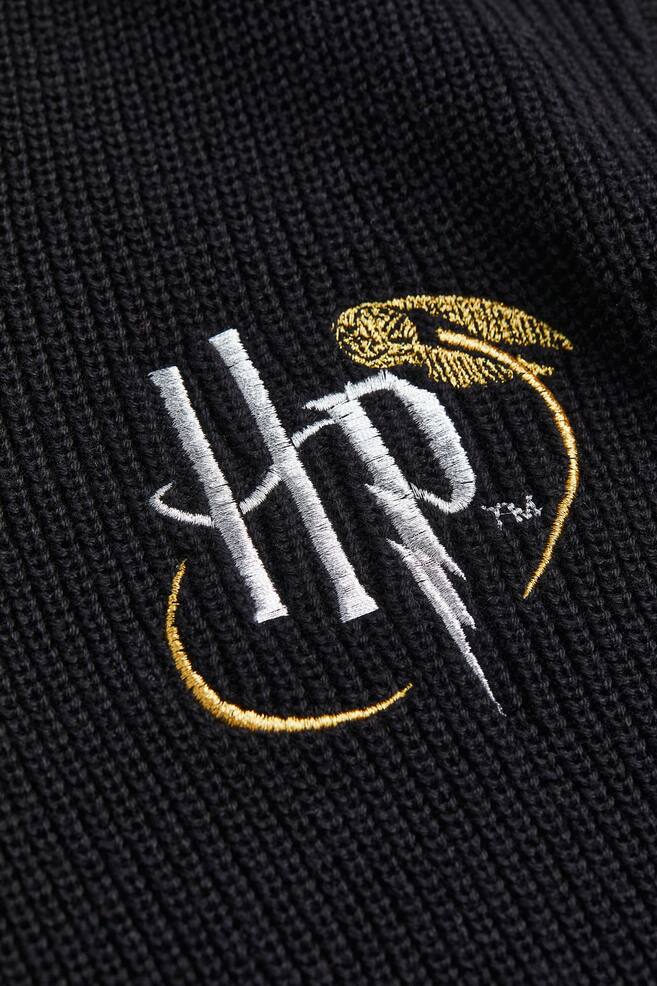 Embroidered sweater vest - Black/Harry Potter - 3