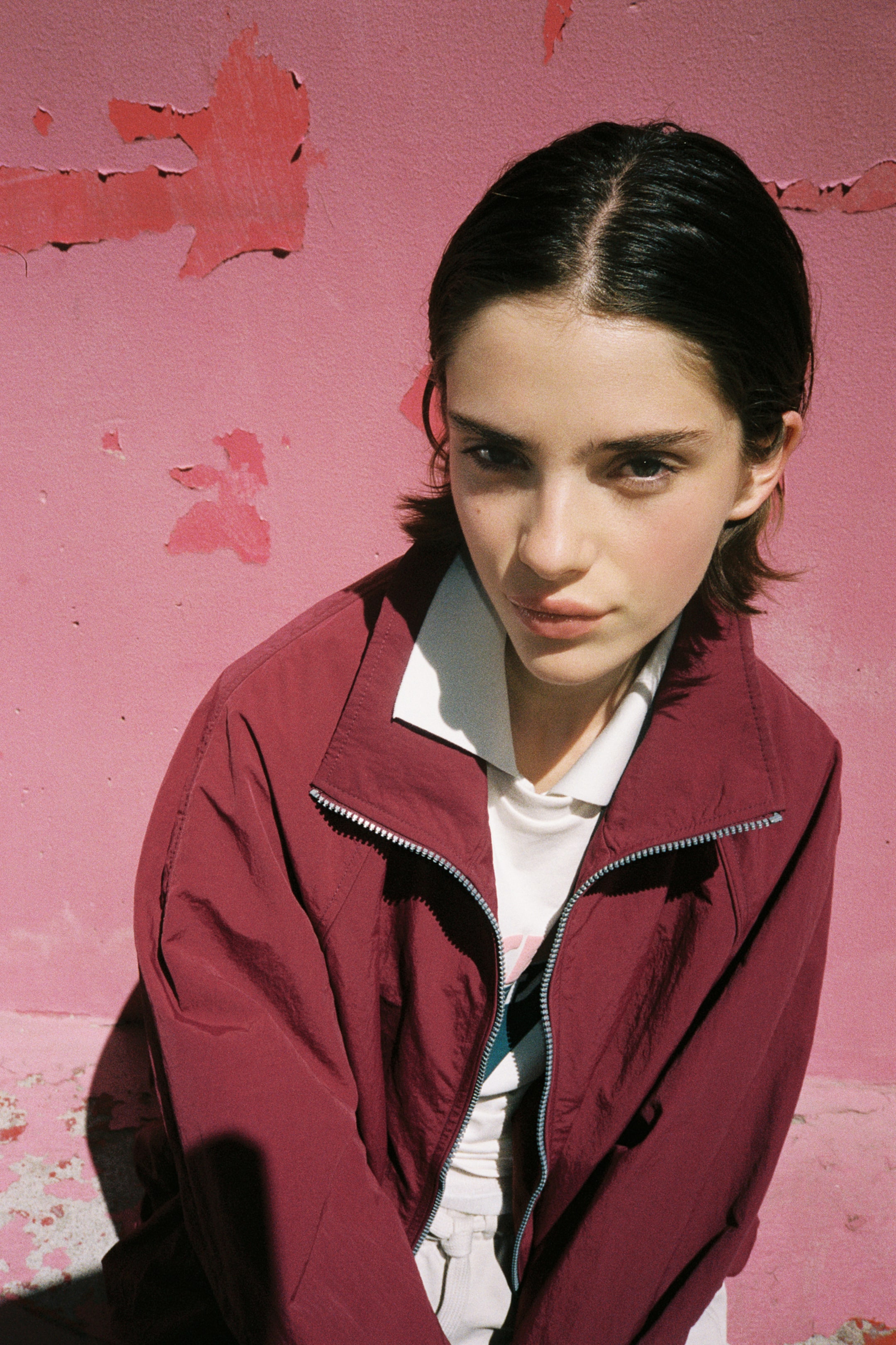 Oversized Bubble-Hem Jacket