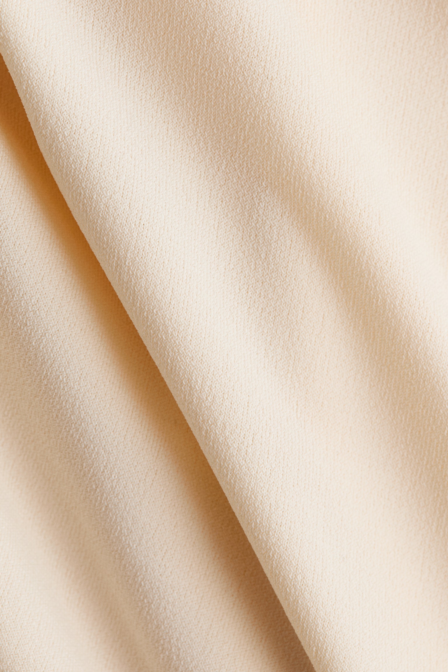 Top con detalle de capa drapeada - Beige claro - 3