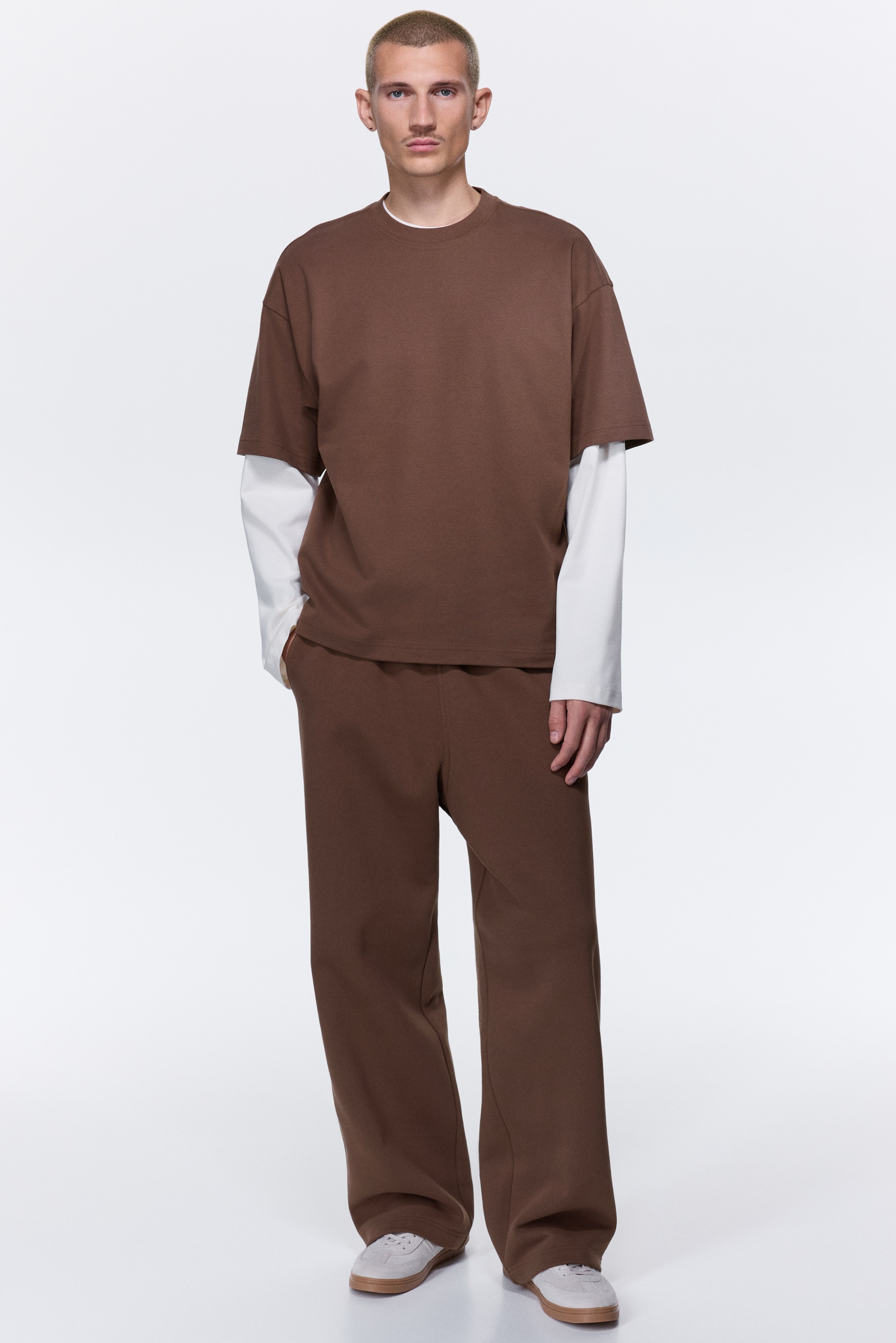 Donji deo trenerke Loose Fit - Smeđa/Crna/Mornarsko plava/Svetlosiva/Krem/Siva/Tamnoljubičasta šljiva/Svetlosivi lapor/Kaki zelena