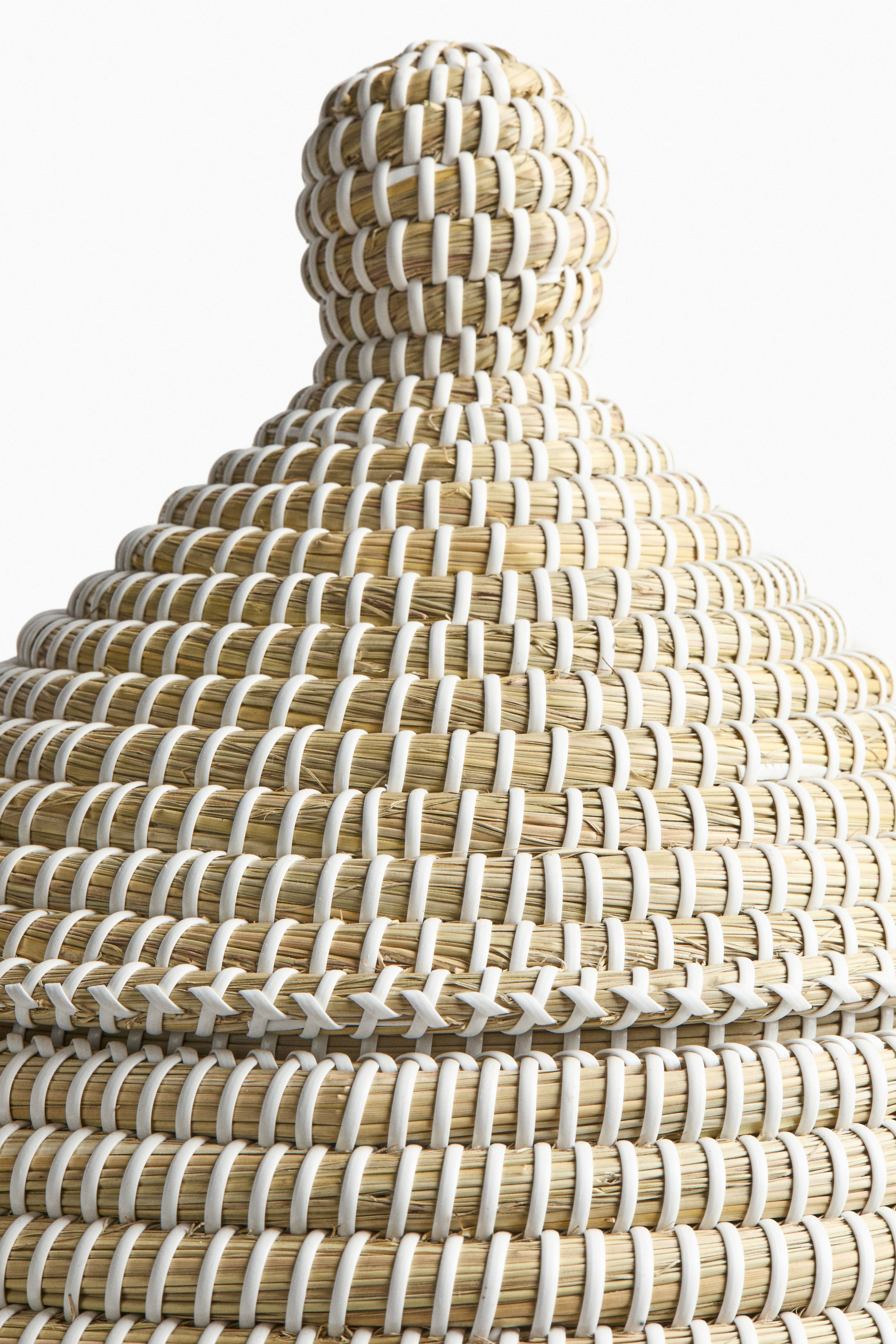 Panier de rangement avec couvercle