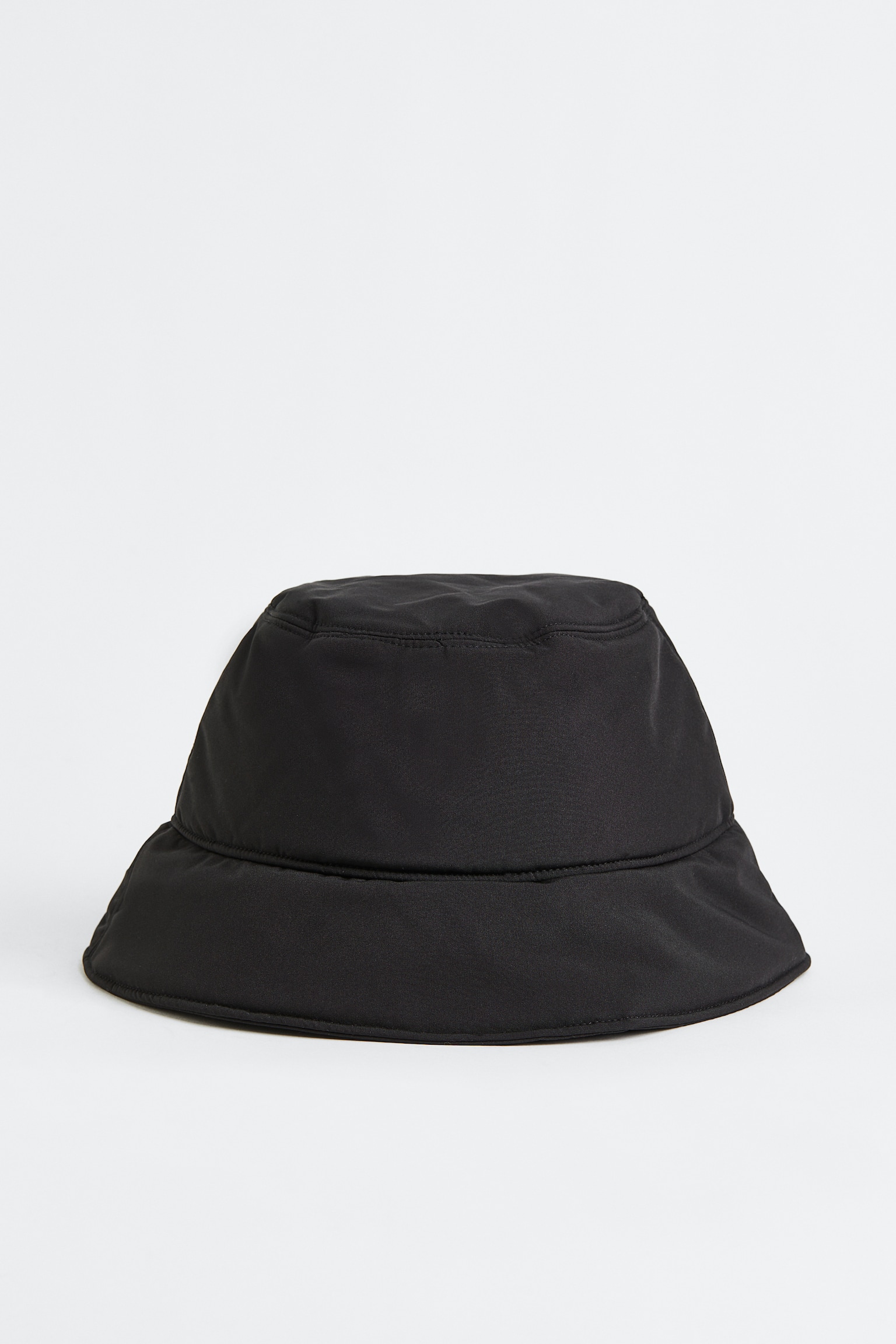 Padded bucket hat - Black - 1