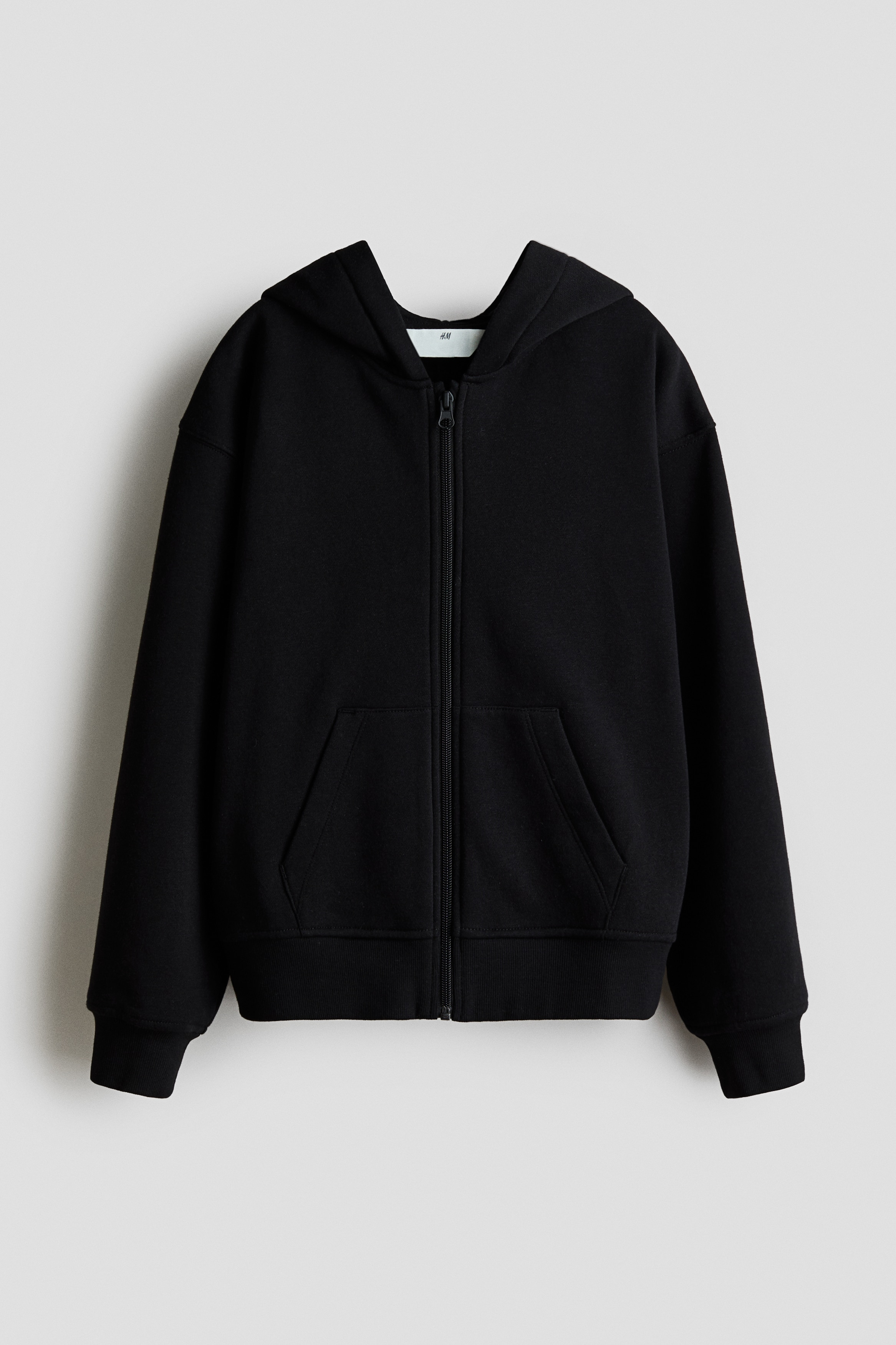 H & M - Hoodiejacke - Schwarz - Kinder
