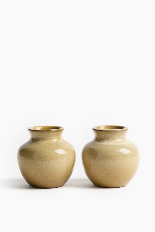 Mini Terracotta Vase - Beige/Khaki beige - 3