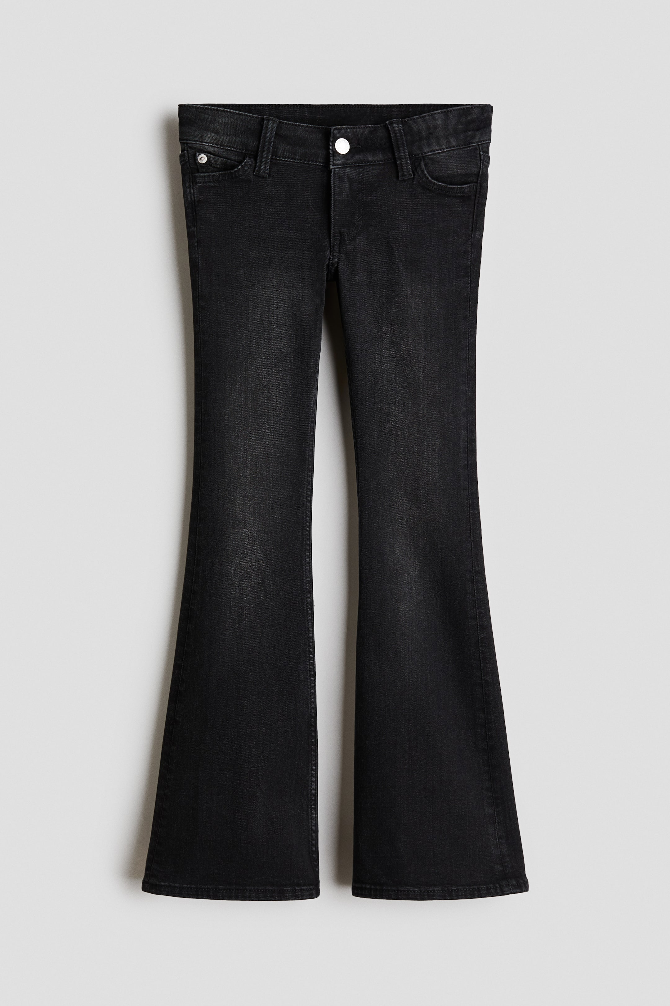 View larger image: Tall Bootcut Low Jeans - Black - Kids | H&M 1