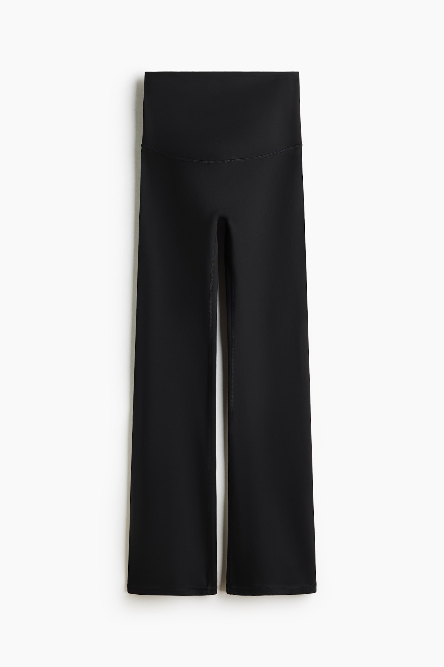 MAMA Bővülő sportlegging SoftMove™ - Fekete/Sötét szilvalila