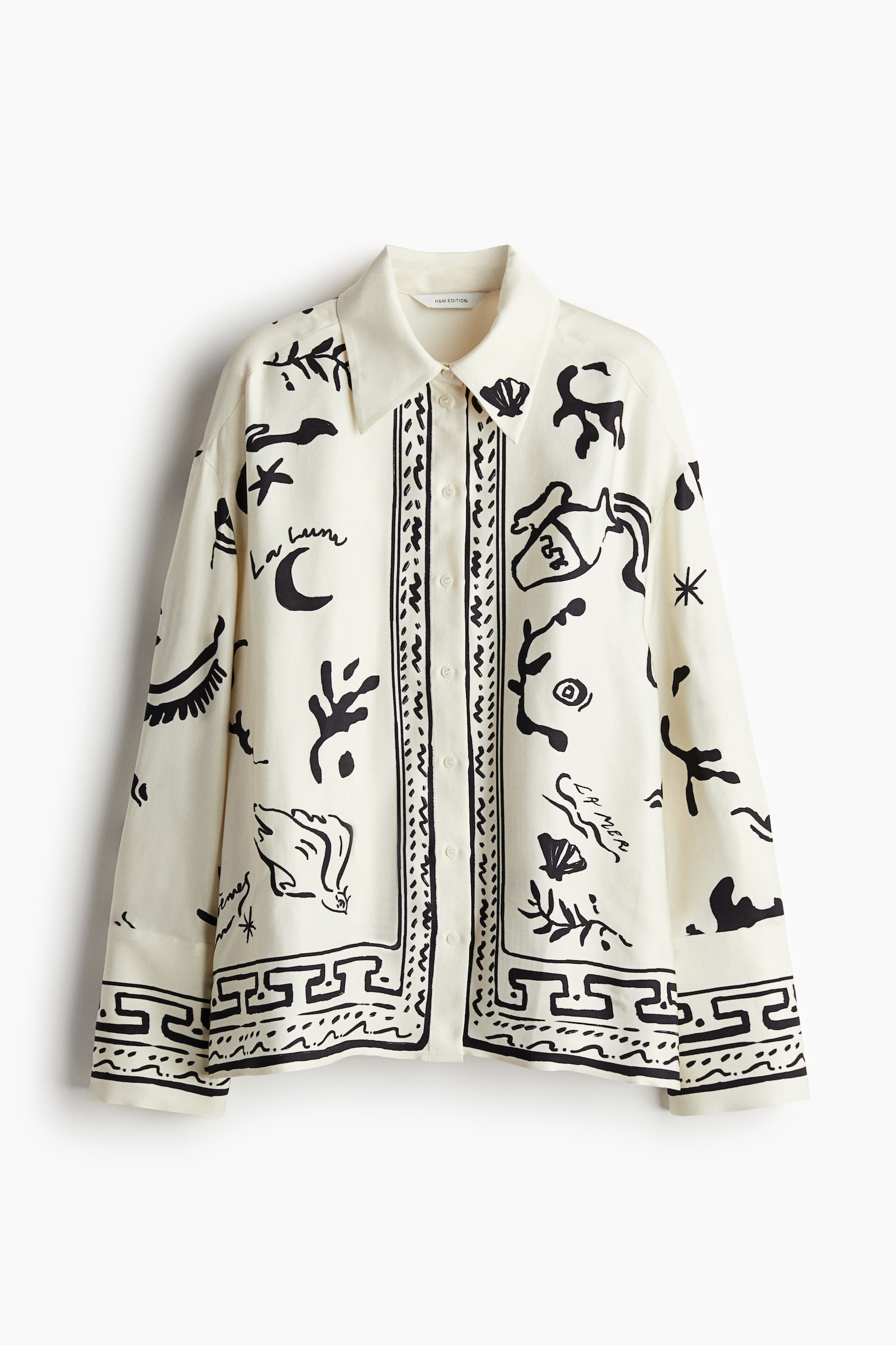 Chemise oversize - Crème