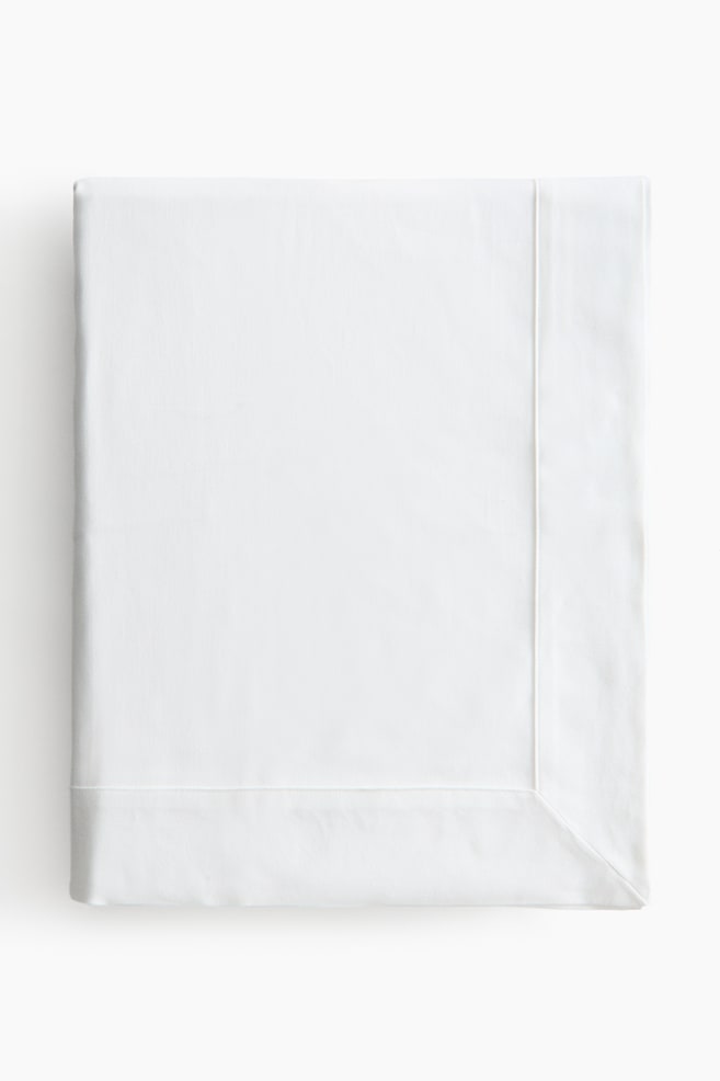Damask tablecloth - White - 1