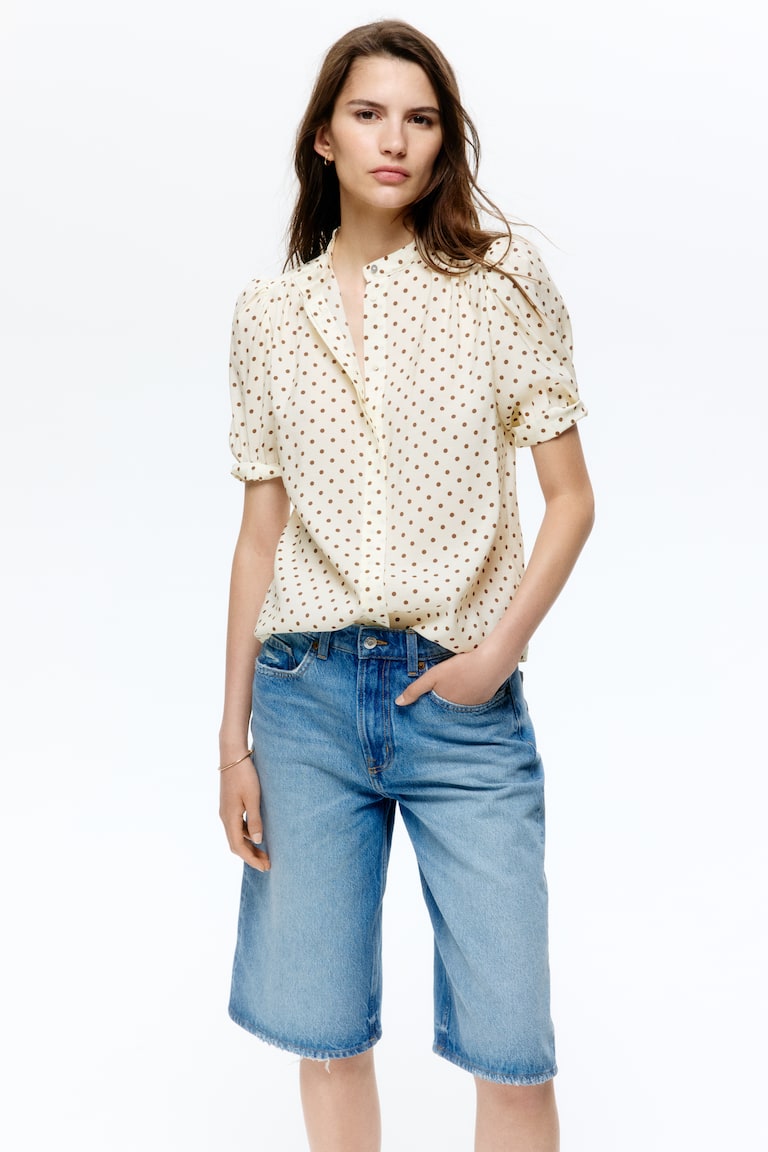Bluza s puf rukavima