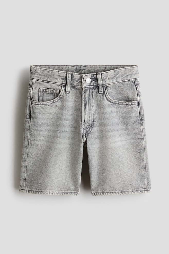 Shorts Loose-Fit en denim - Gris/Azul denim claro/Enjoy/Negro - 1