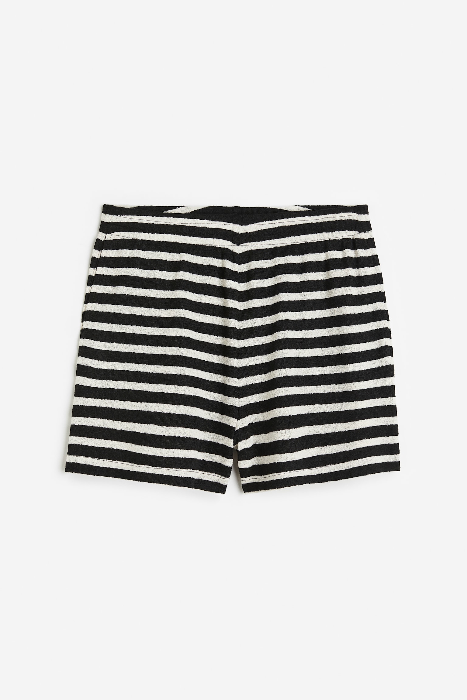 Jersey shorts - Black/Striped/White/Blue striped/Light blue/Red/Light beige/Sage green/Cream/Black striped - 1