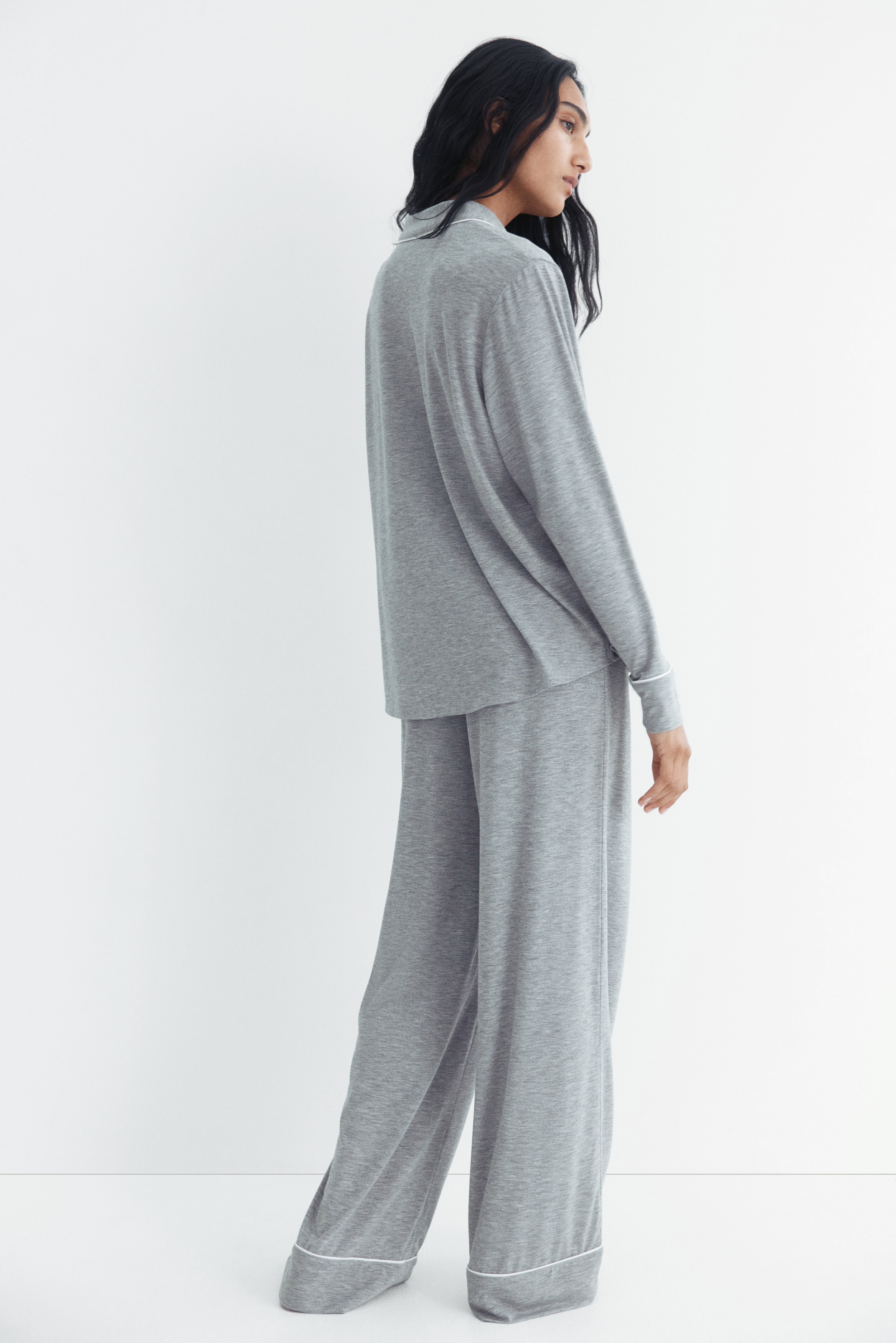 Viscose-blend pyjamas