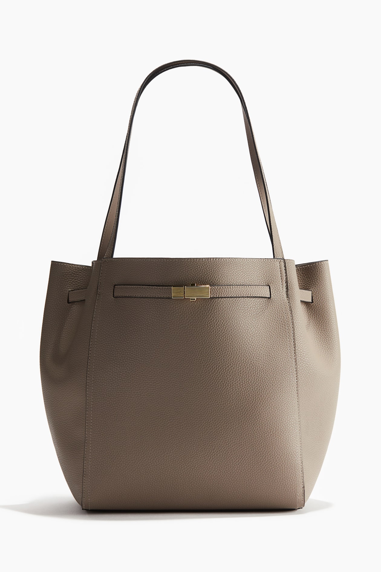 Sac shopping avec bride Grège FEMME H&M FR