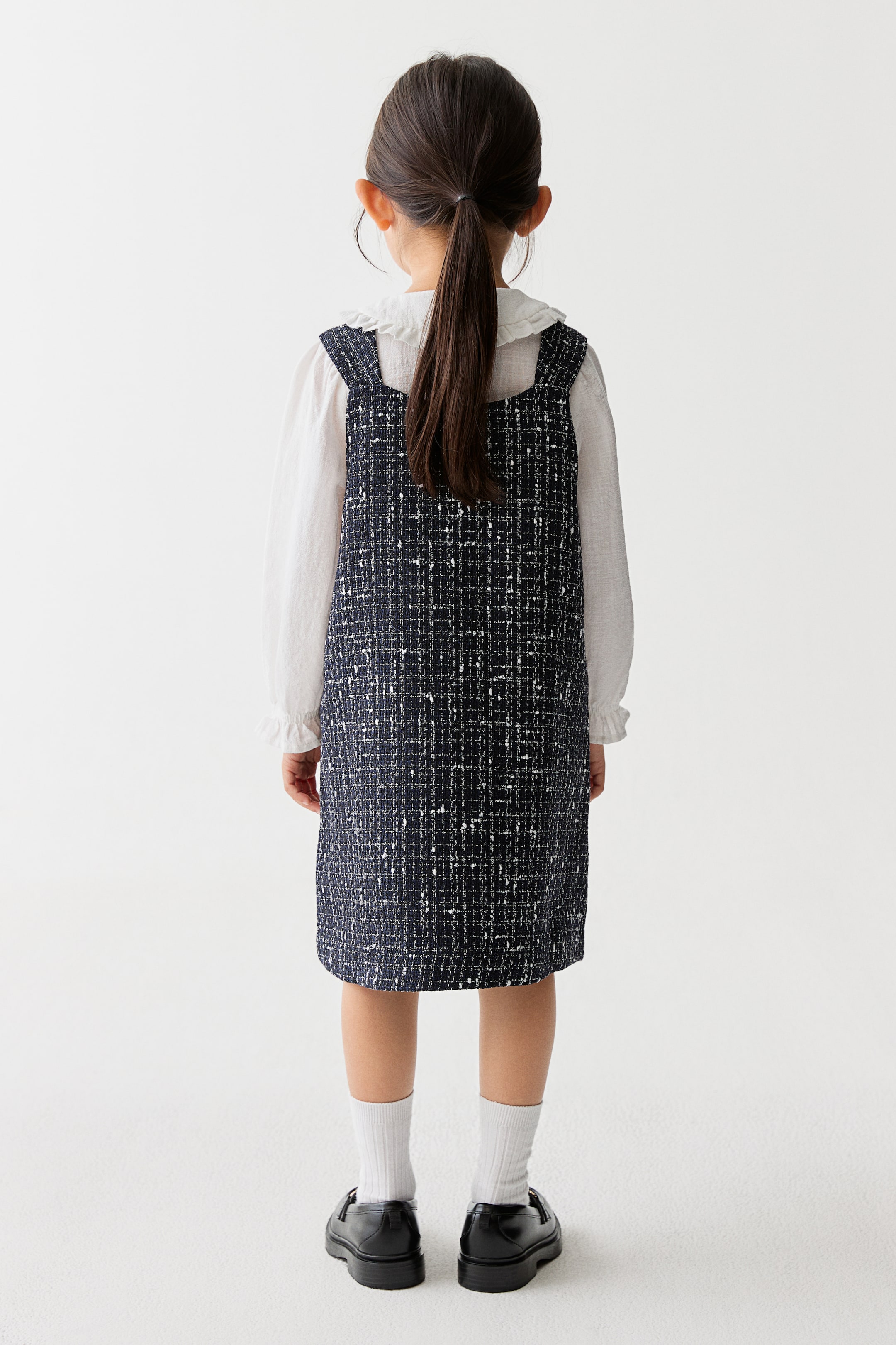 拡大画像を表示: ブークレシフトドレス - ネイビーブルー - Kids | H&M JP 4