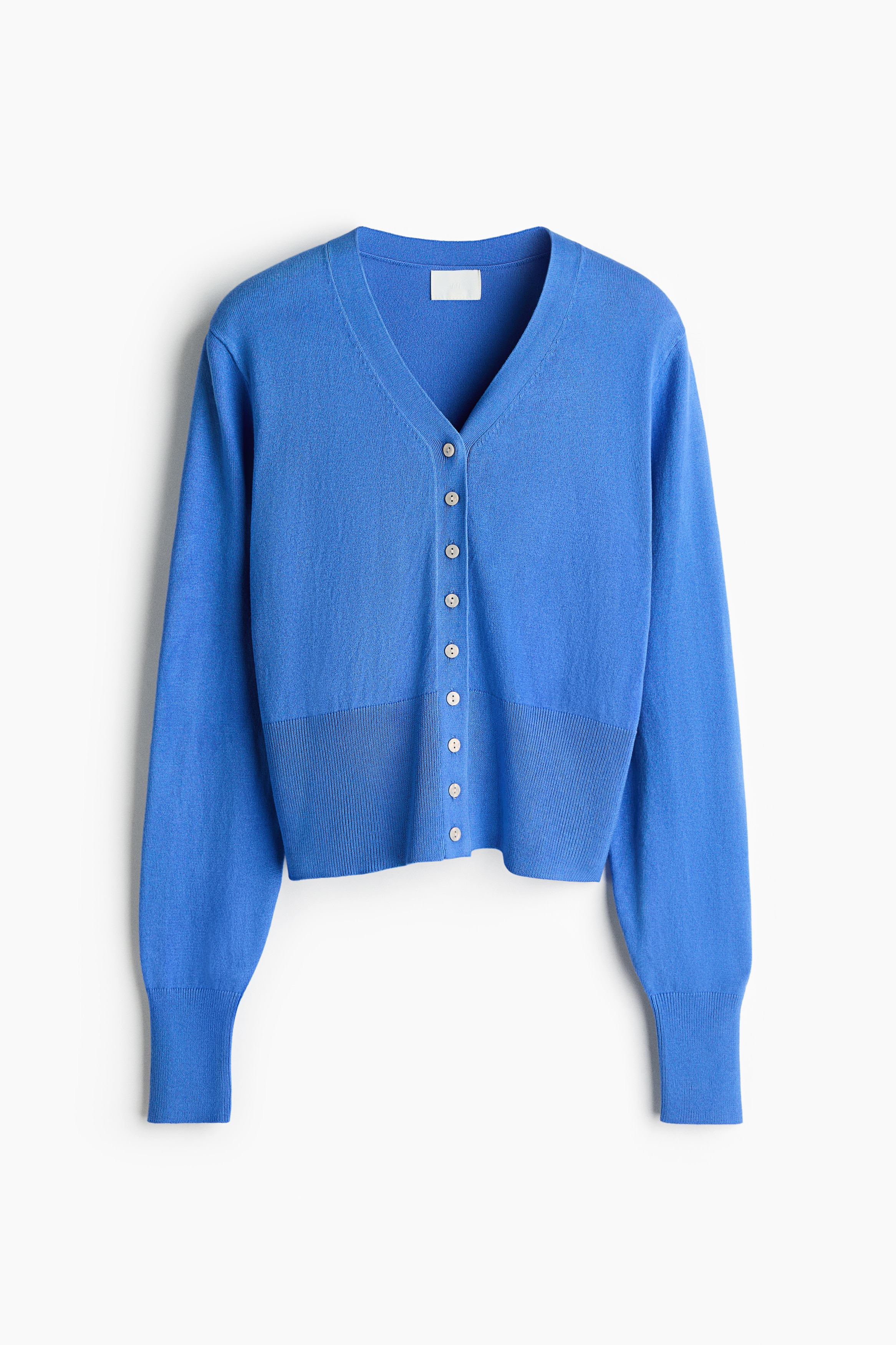 Fijngebreid vest - Blauw/Lichtbeige/gestreept/Rood/Dusty blauw/Wit