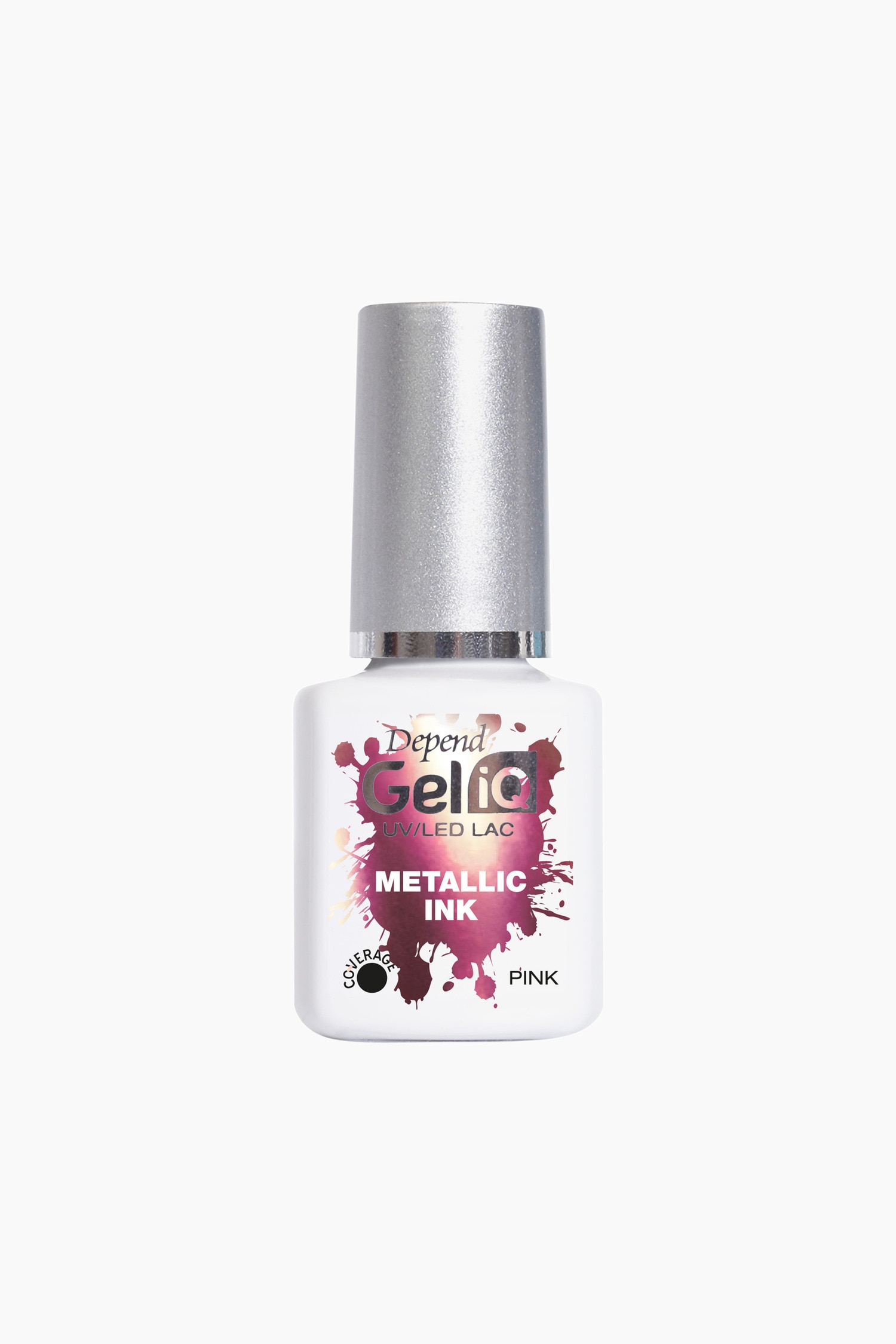 Depend - Geliq Metallic Nail Polish - Metallic Ink Rosa