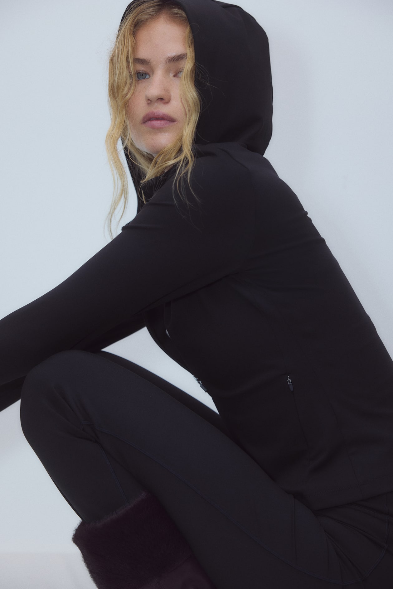 Hooded Activewear Jacket with SoftMove - image 4