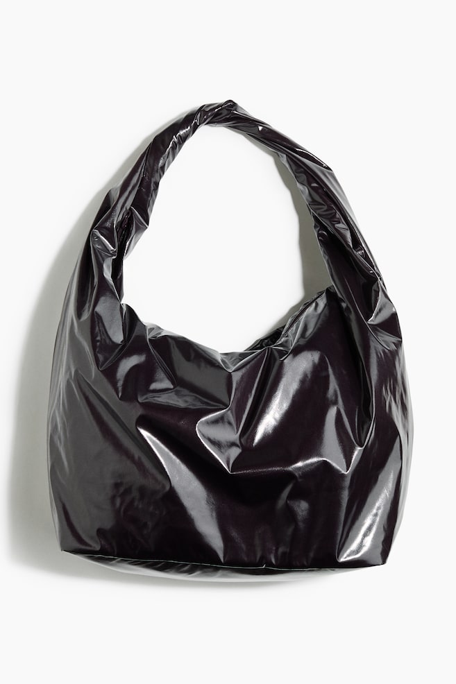Slouchy sports bag - Dark purple - 1