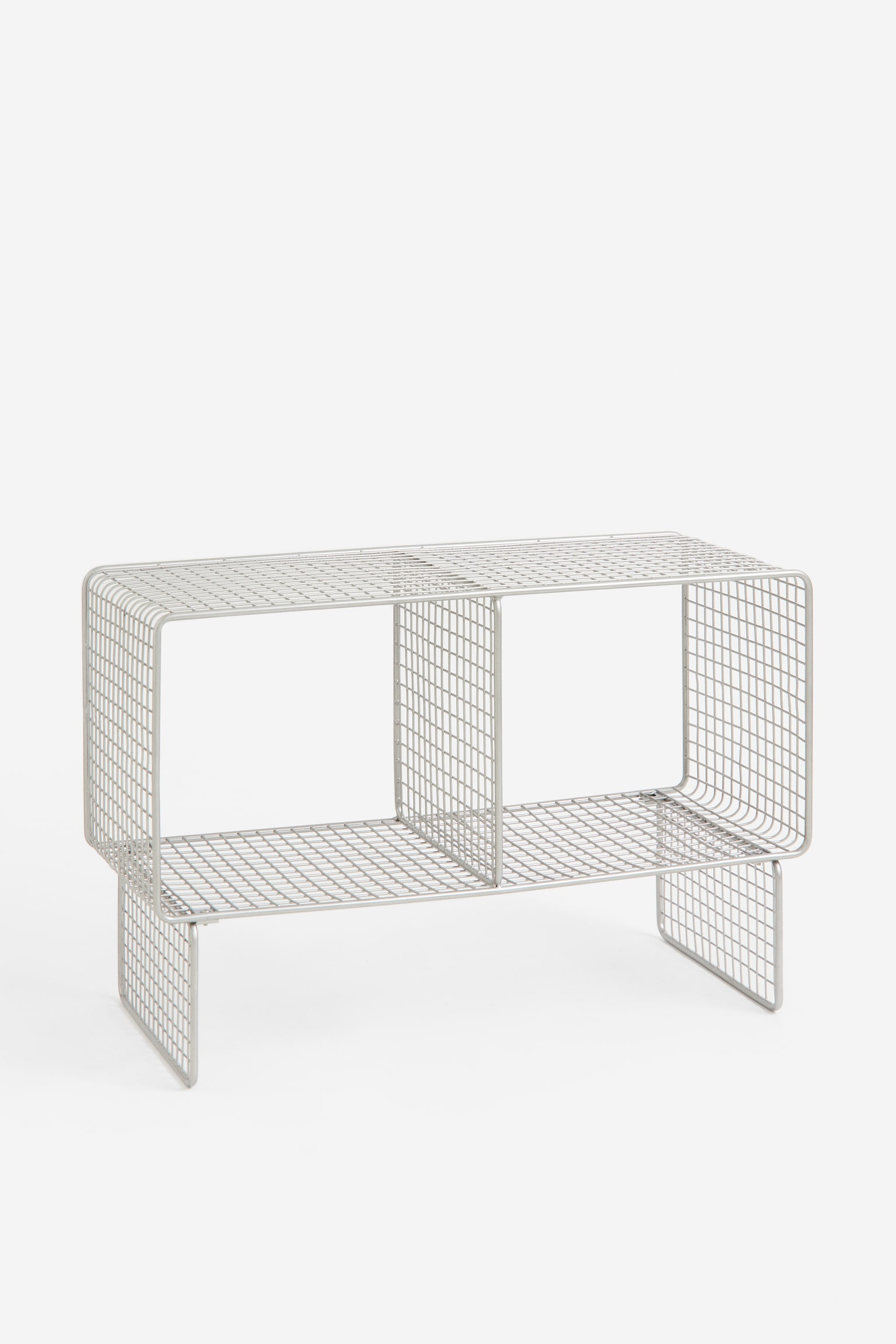 Metal wire cabinet - Silver-coloured - 1