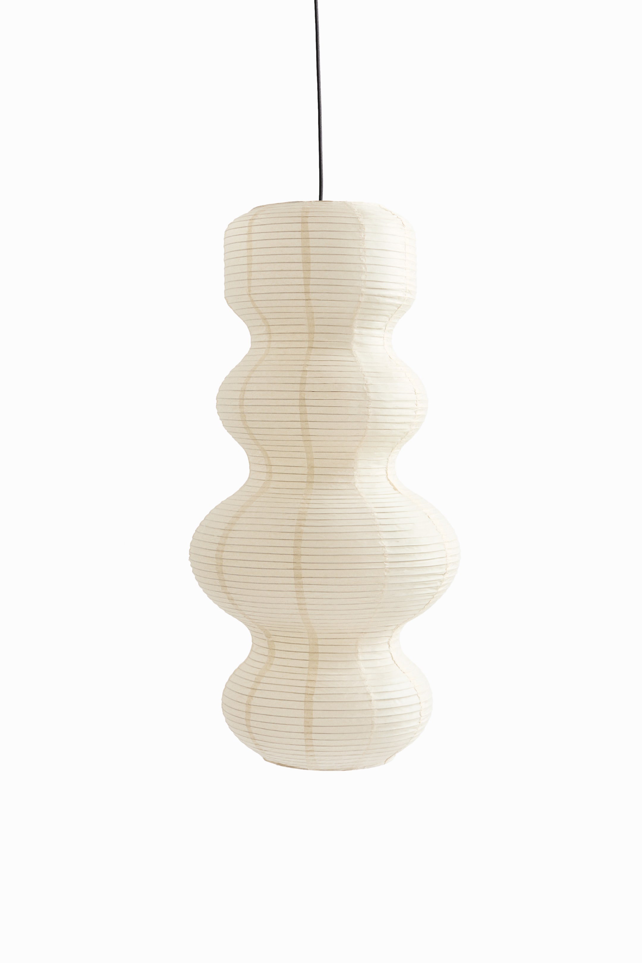 View larger image: Rice Paper Pendant Lamp - Light beige - Home All | H&M CA 2