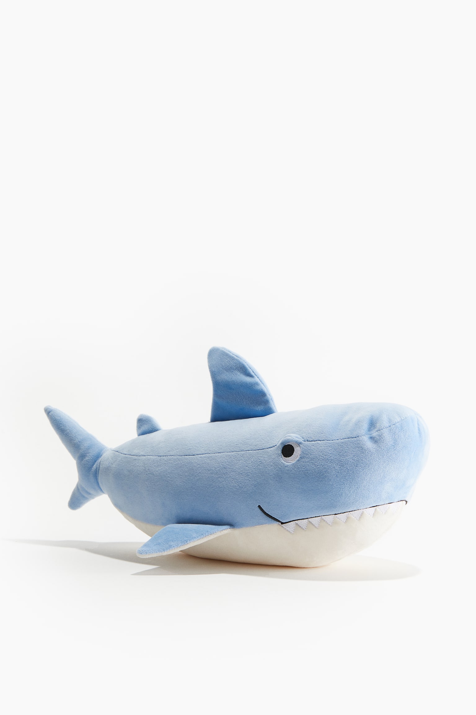 Shark soft toy - Light blue/Shark - 1