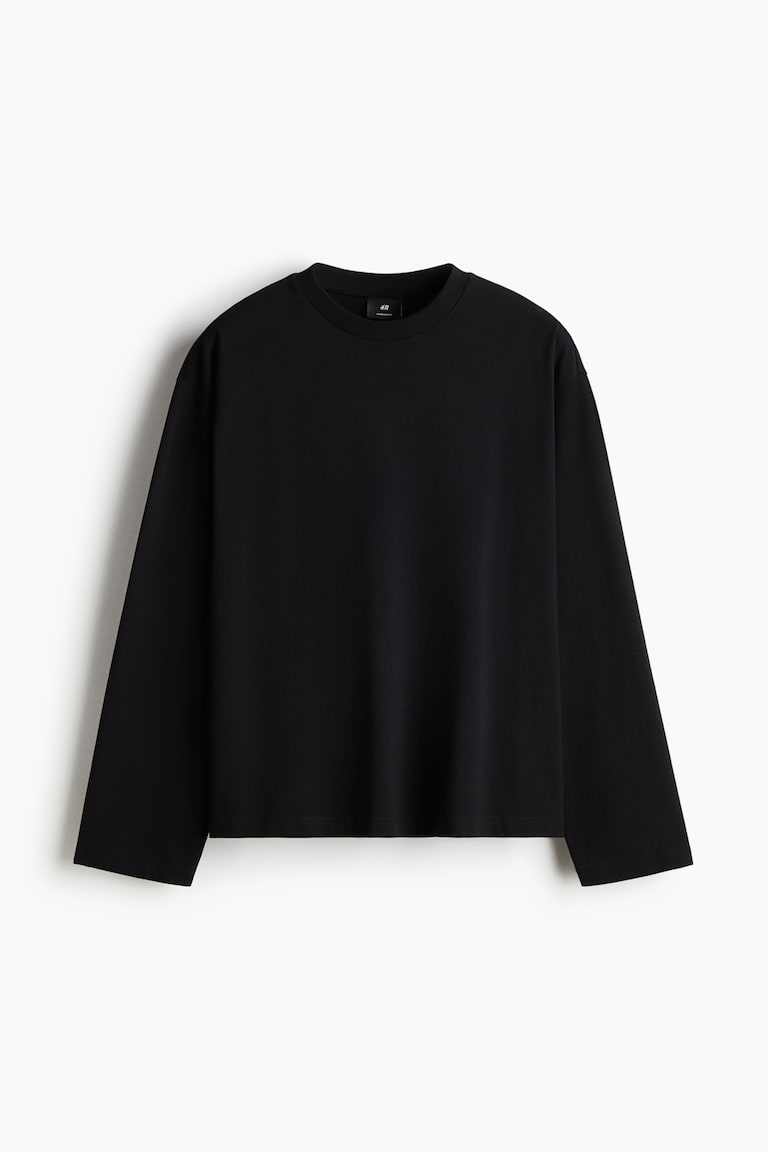 Errand Day Rhythm — Oversized Fit Long-sleeved jersey top