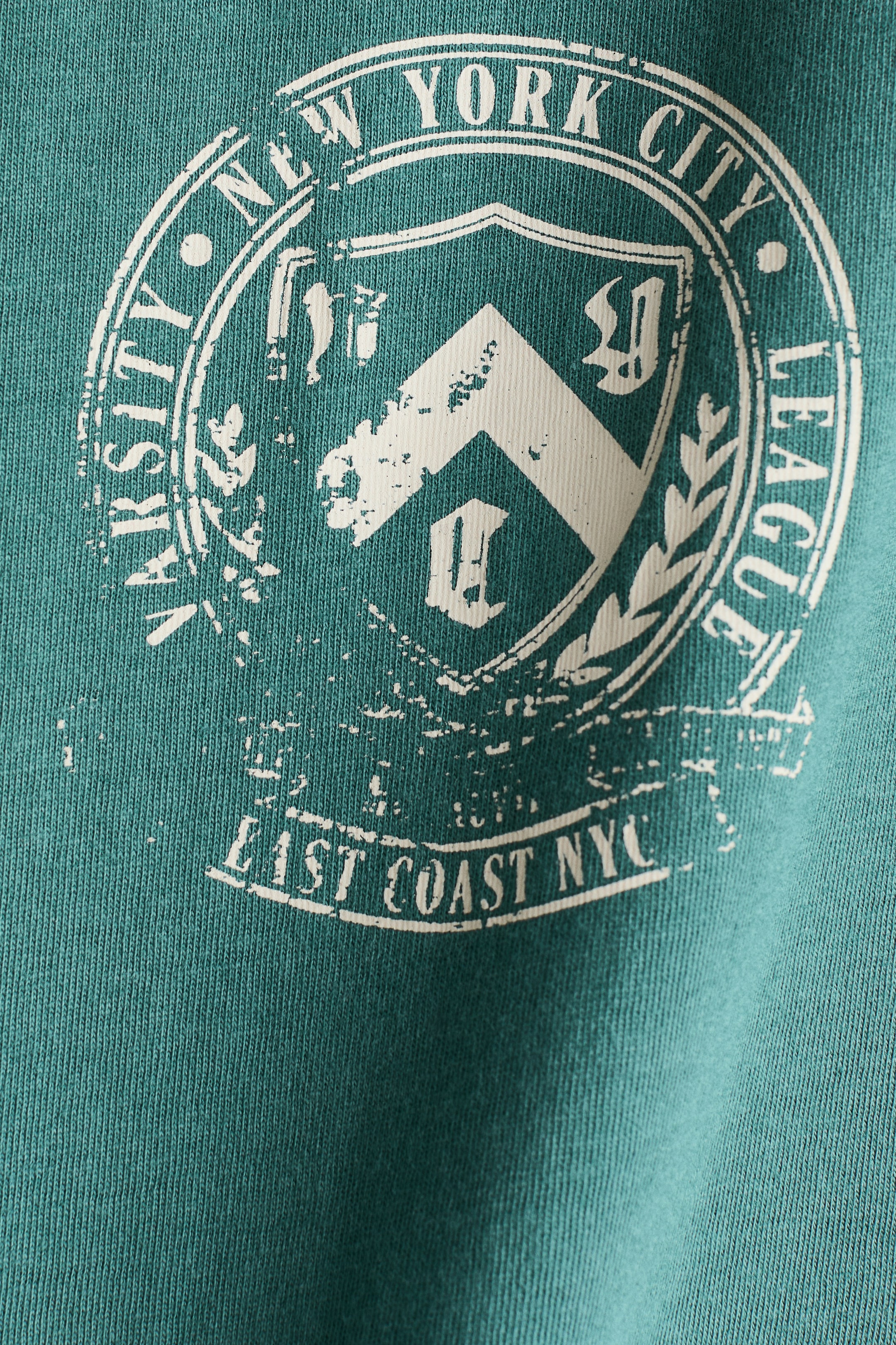 Printed cotton T-shirt