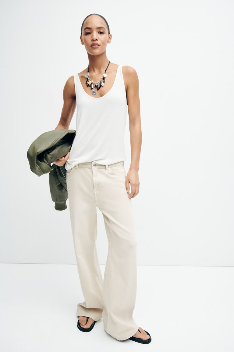 Baggy Regular Waist Jeans