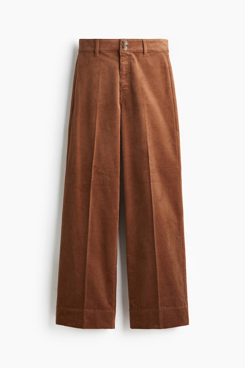 Women's Corduroy Trousers H&M IN