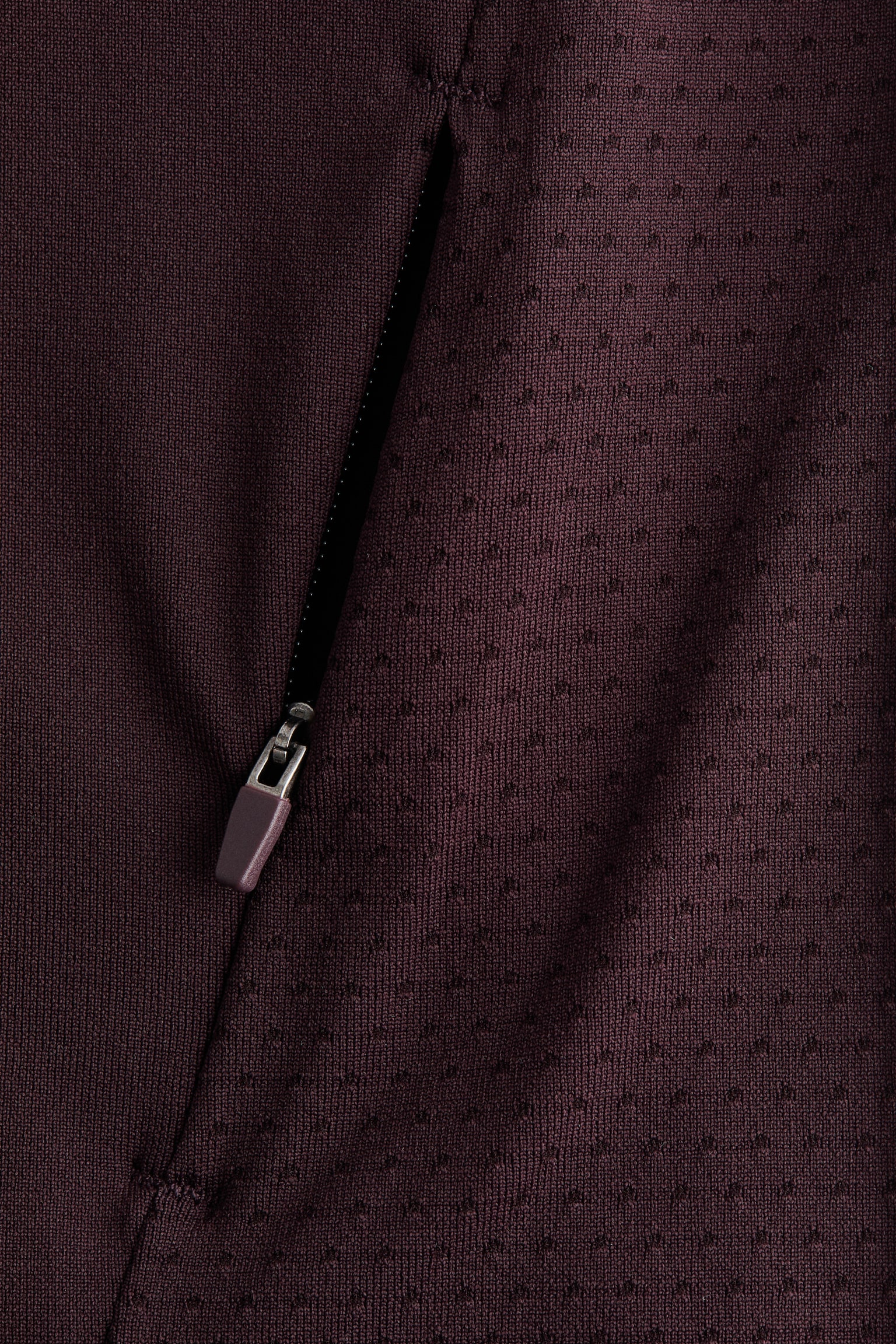 Top de deporte seamless con DryMove™ - Burdeos/Negro - 3