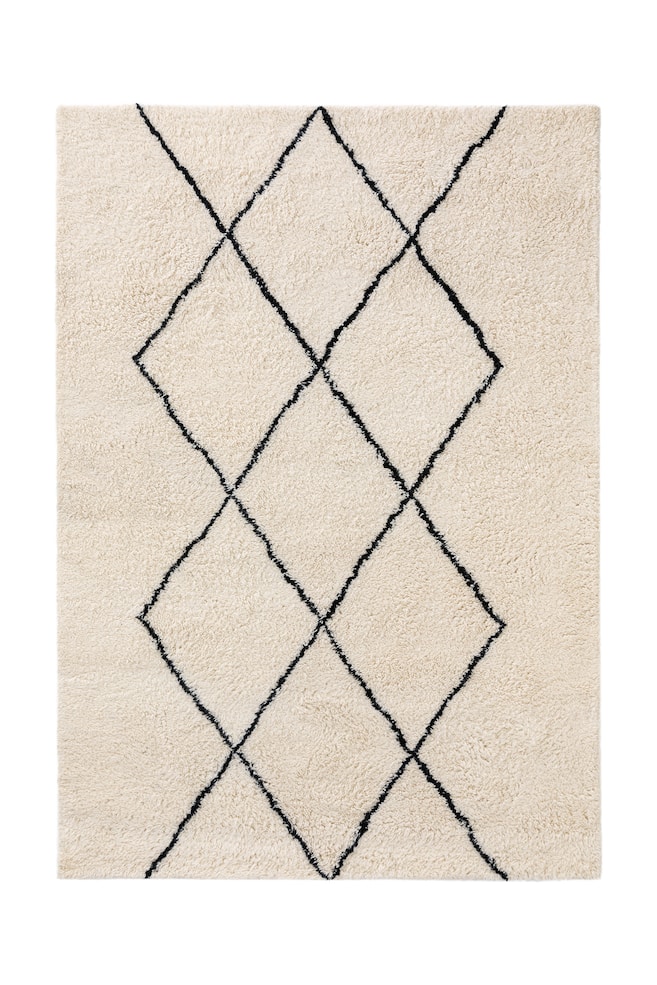 Wollen Vloerkleed Berber - Crème - 1