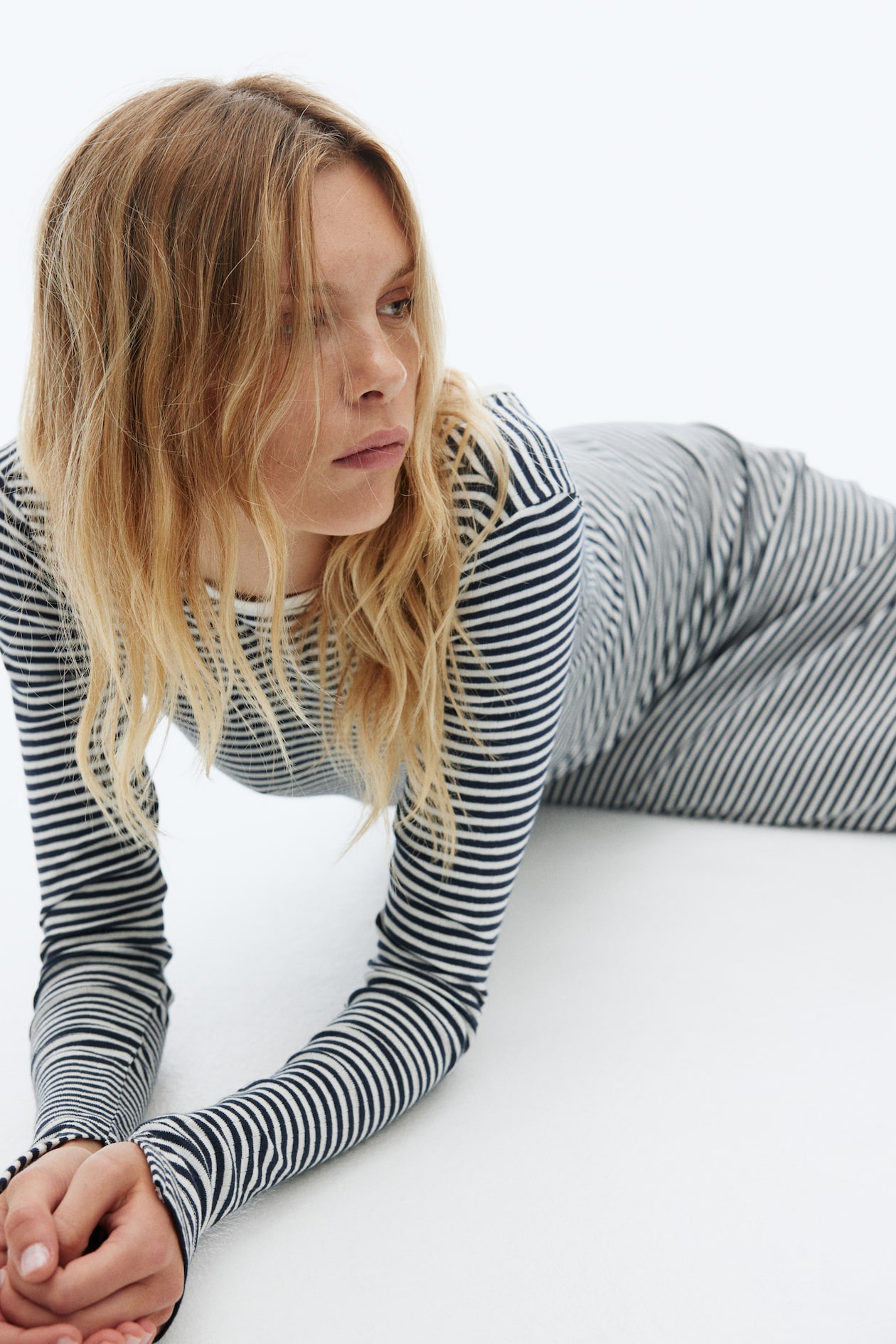 Ribbed Scoop-Back Dress - image 2