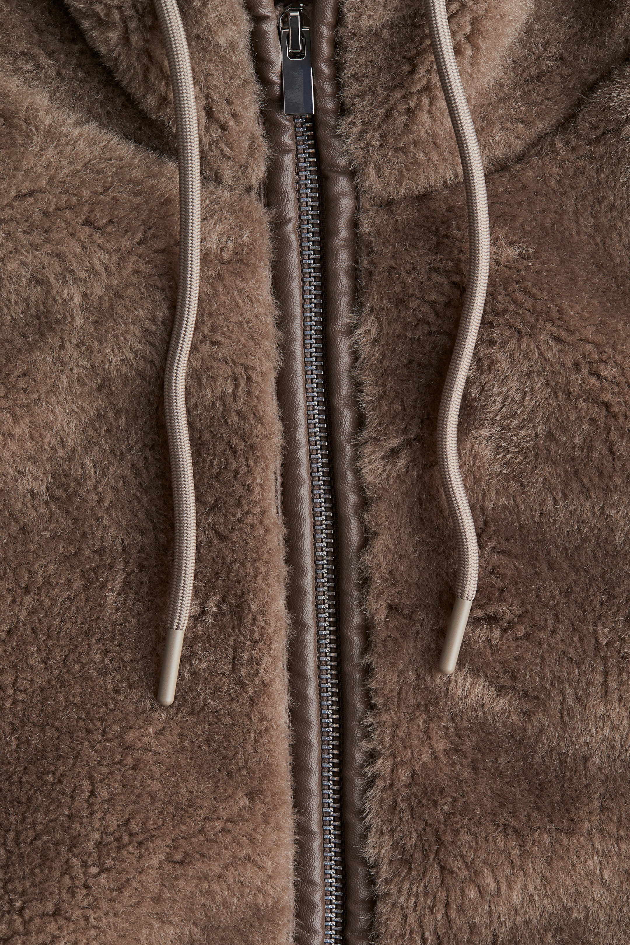 View larger image: Hooded Jacket - Dark beige - Ladies | H&M US 6