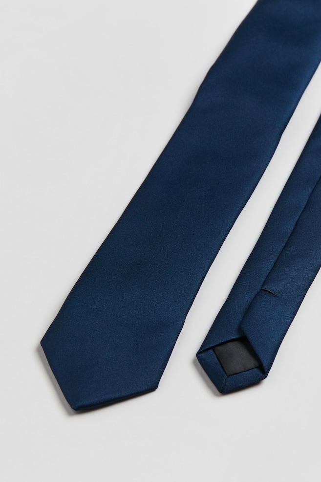 Cravate - Bleu marine - 2