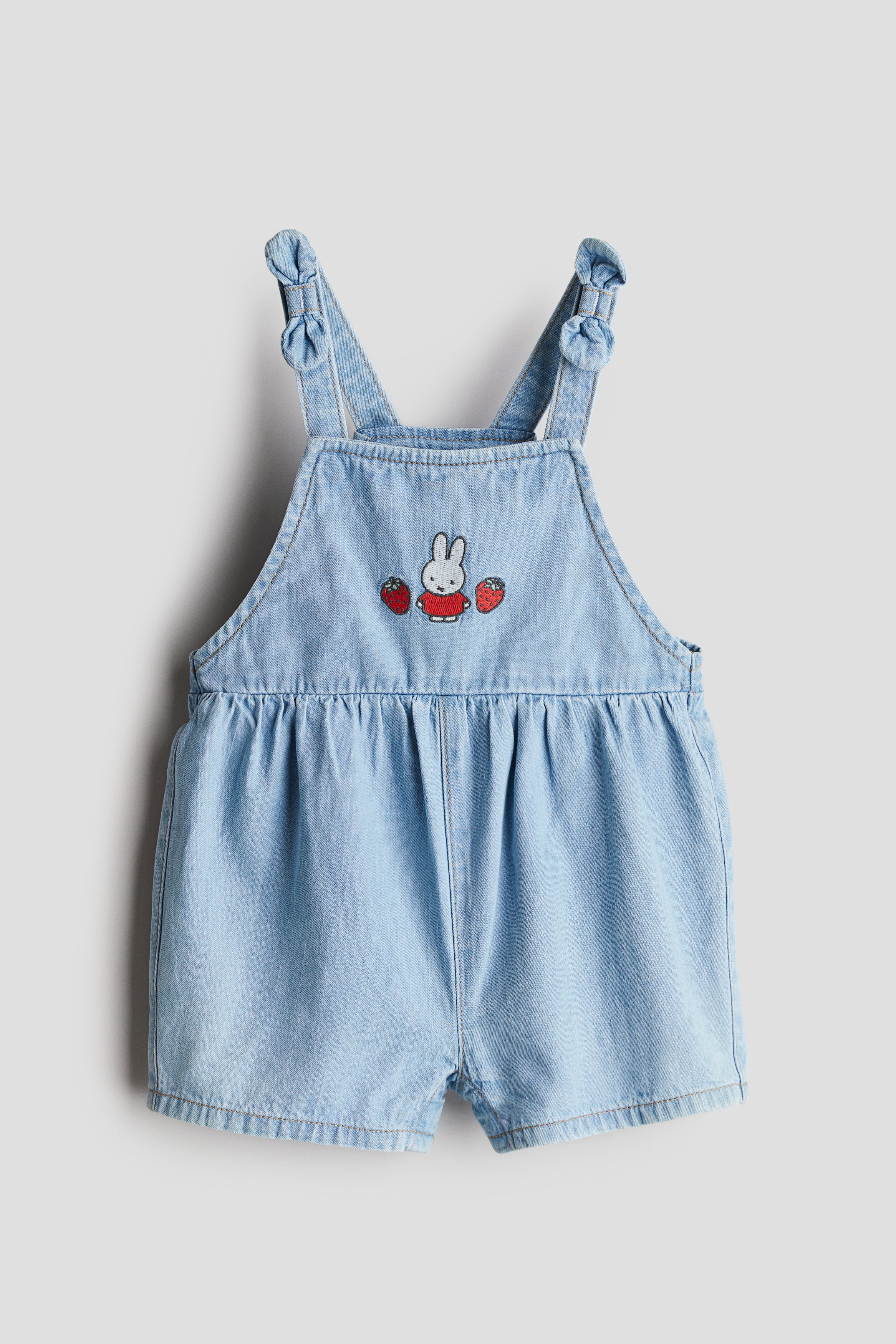 Jardineiras em ganga - Azul denim/Miffy