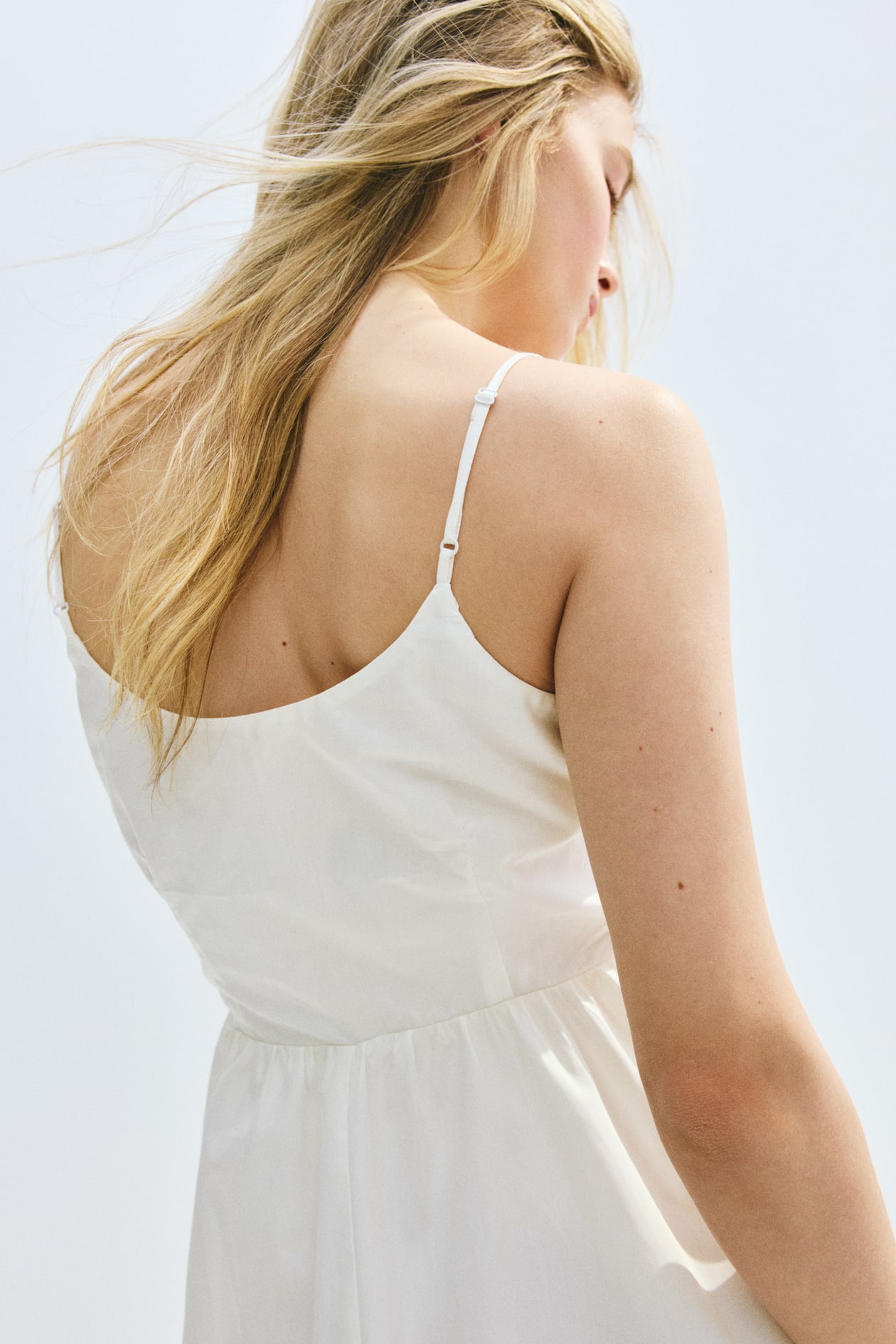 Tie-Detail Poplin Dress - image 4