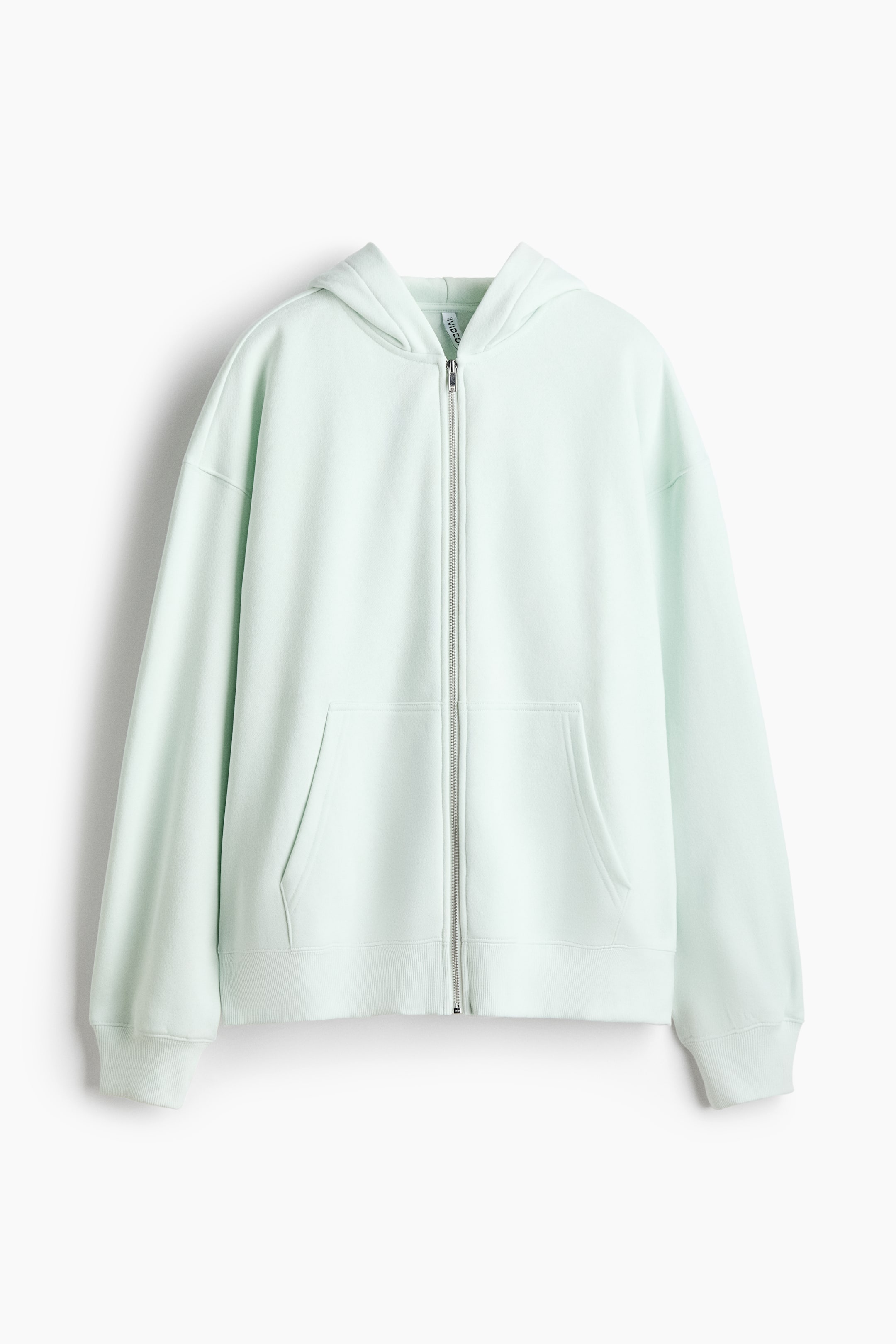 View larger image: Zip-through hoodie - Pale turquoise - Ladies | H&M 1