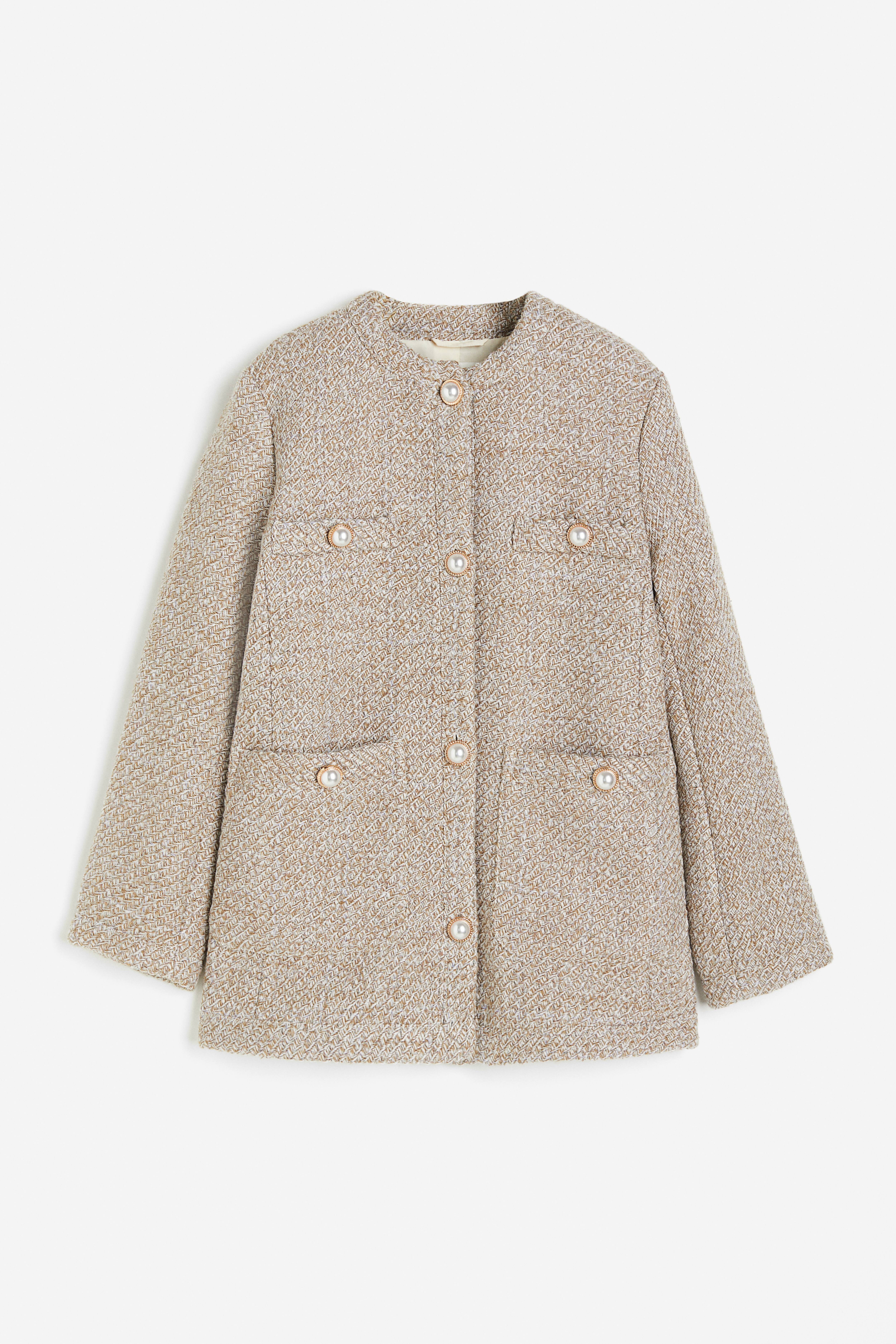 H&m textured jacket hotsell