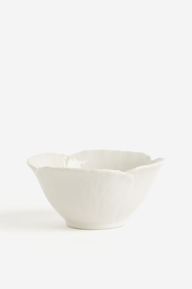 Small stoneware bowl - White - 1