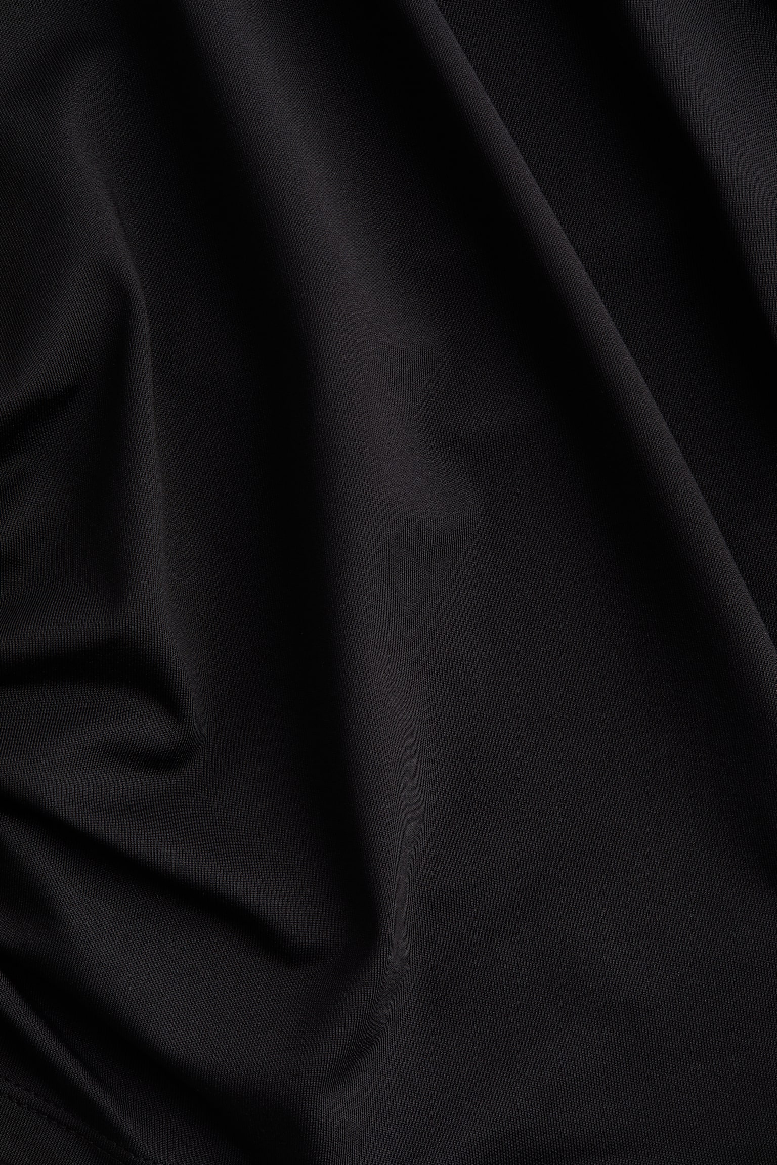Женская футболка H&M Draped, цвет: Чёрный — фото 2