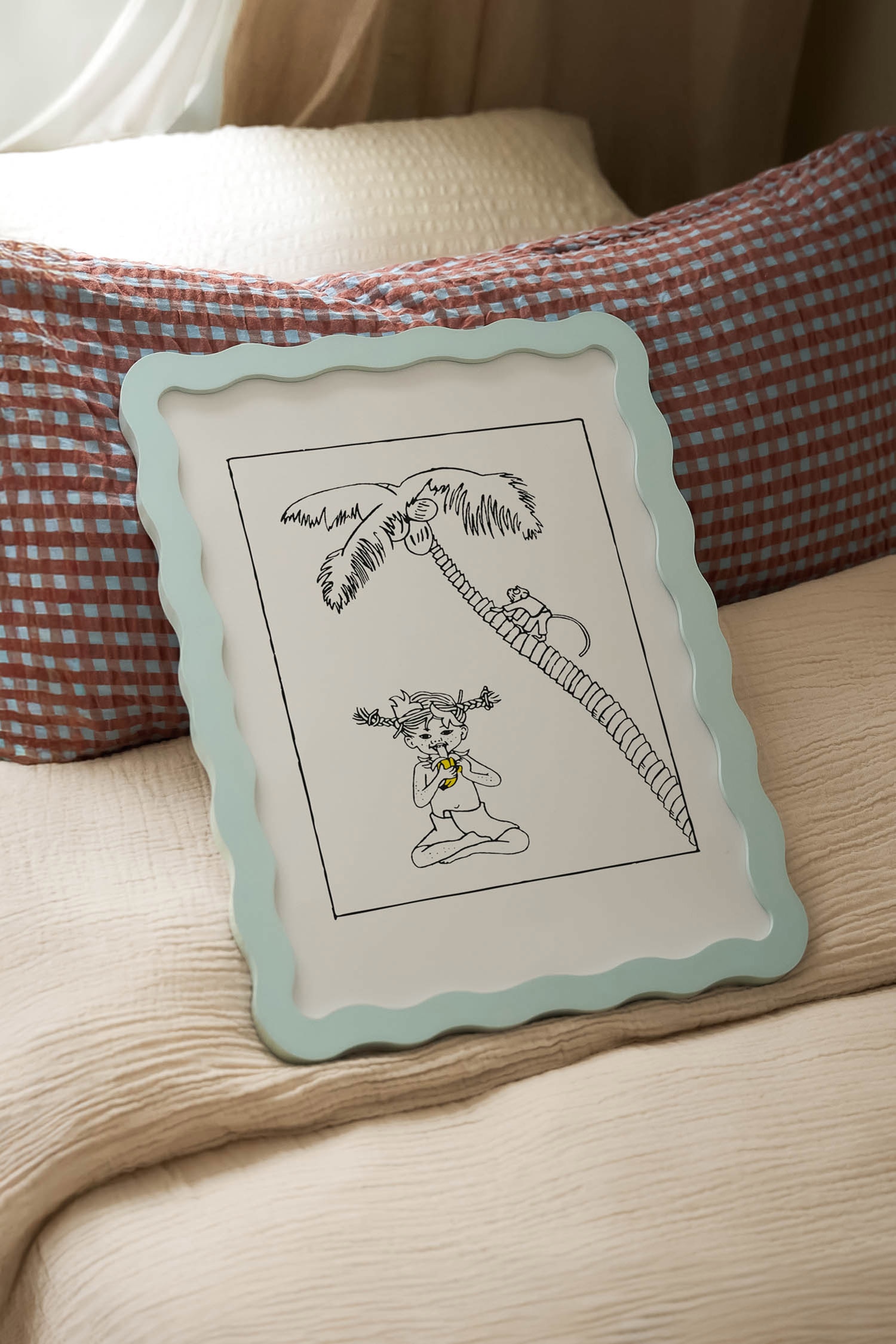 Pippi In The South Seas Poster - Black