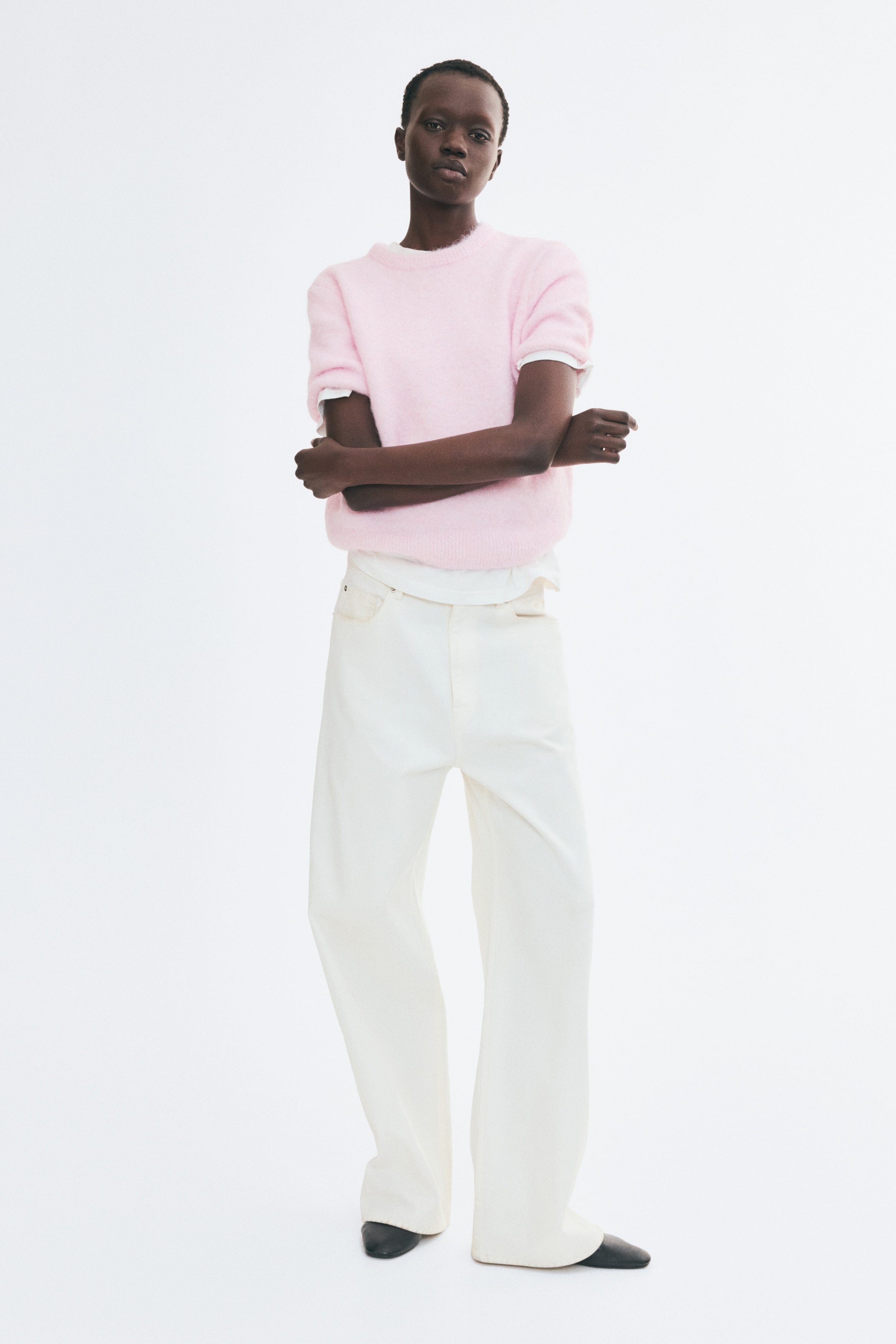 Short-sleeved jumperModel