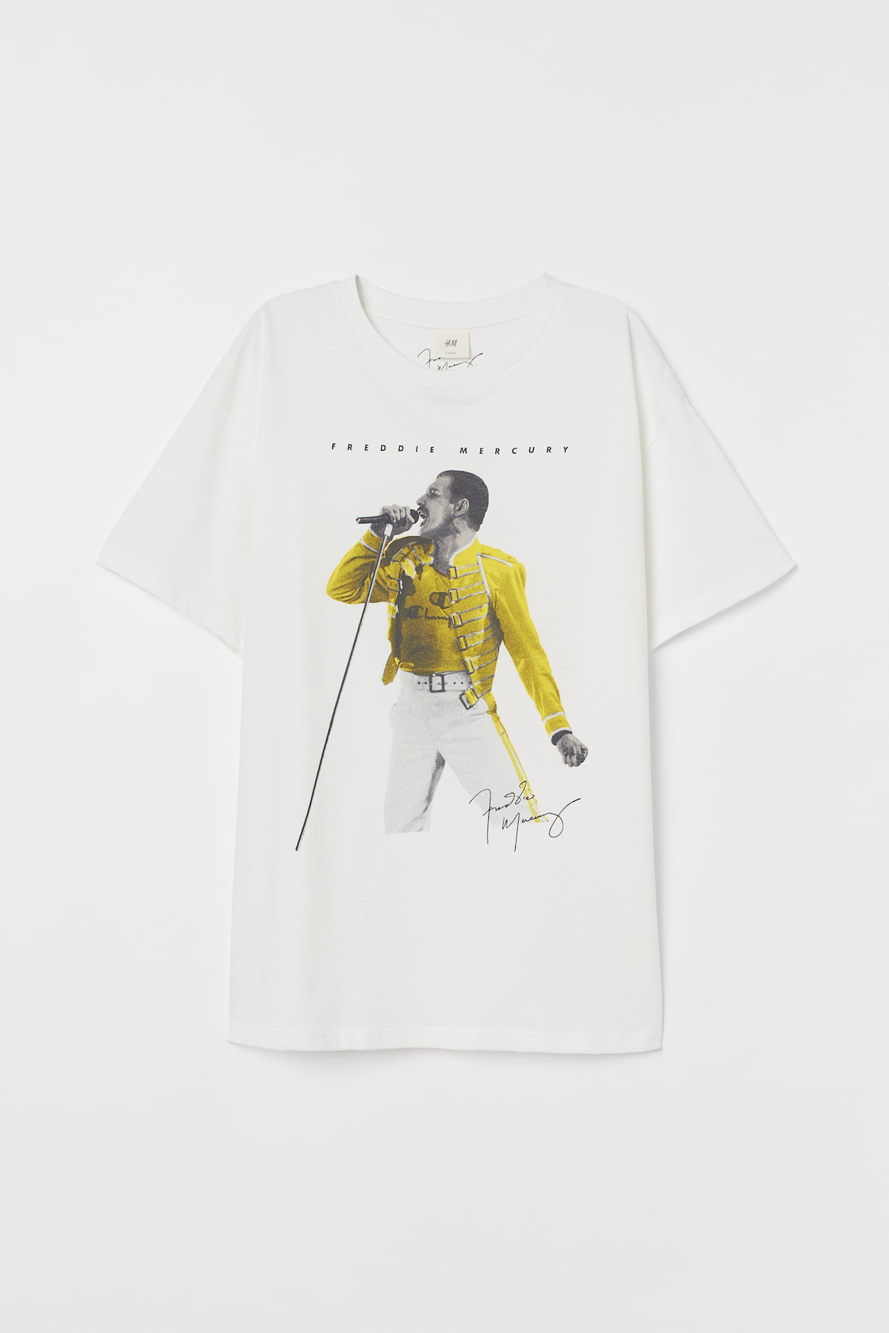 Freddie Mercury Queen Shirt H&m Shop Rock Off Unisex Freddie