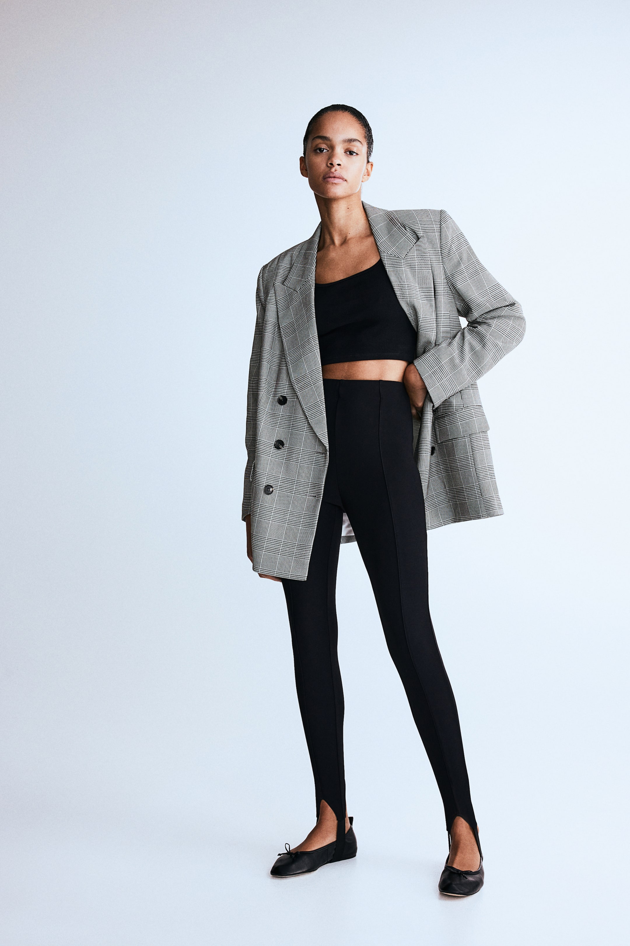 Oversized Double-breasted Blazer